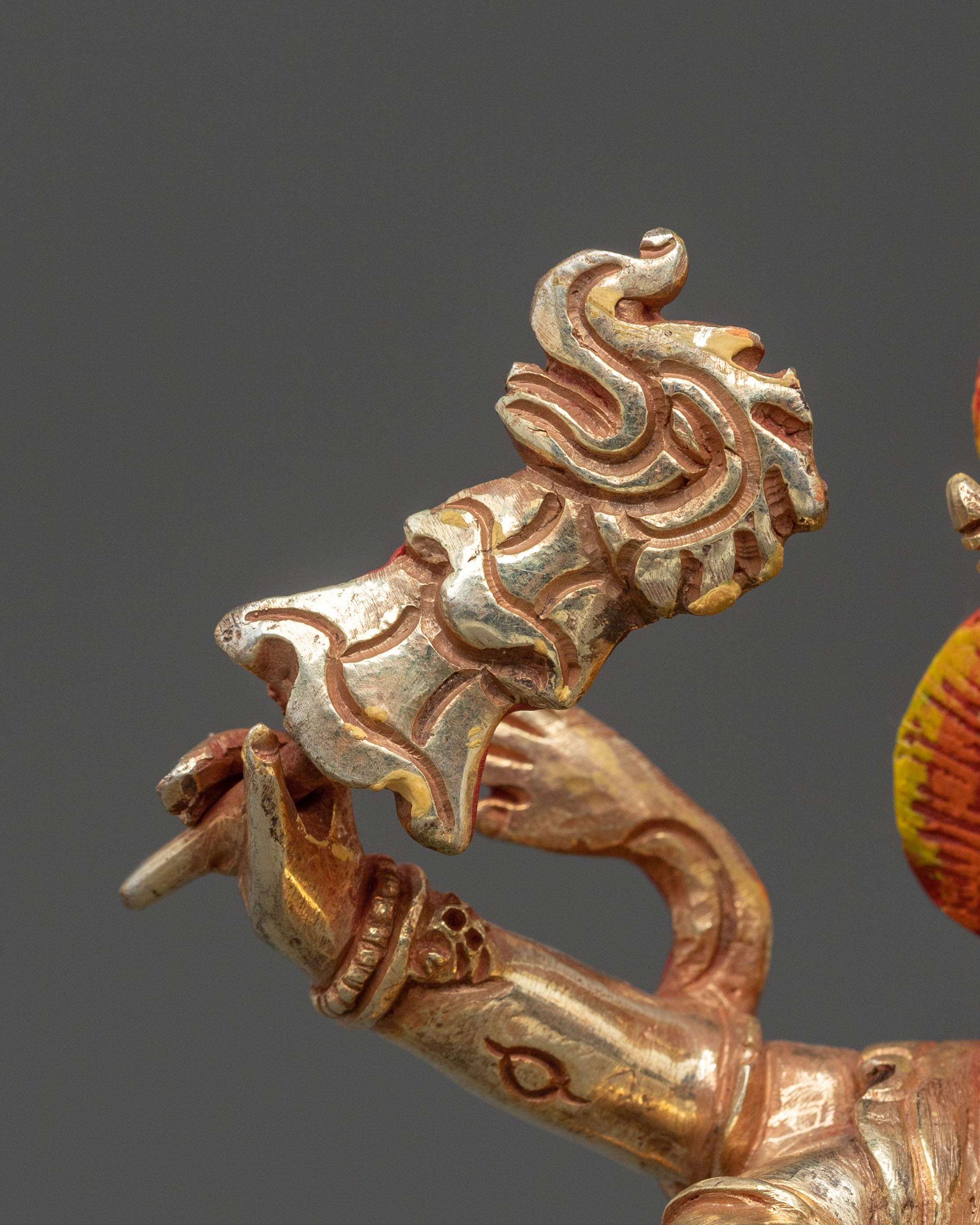 Three Nyingma Dharmapalas Statue Set | Tibetan Wrathful Protector Deities