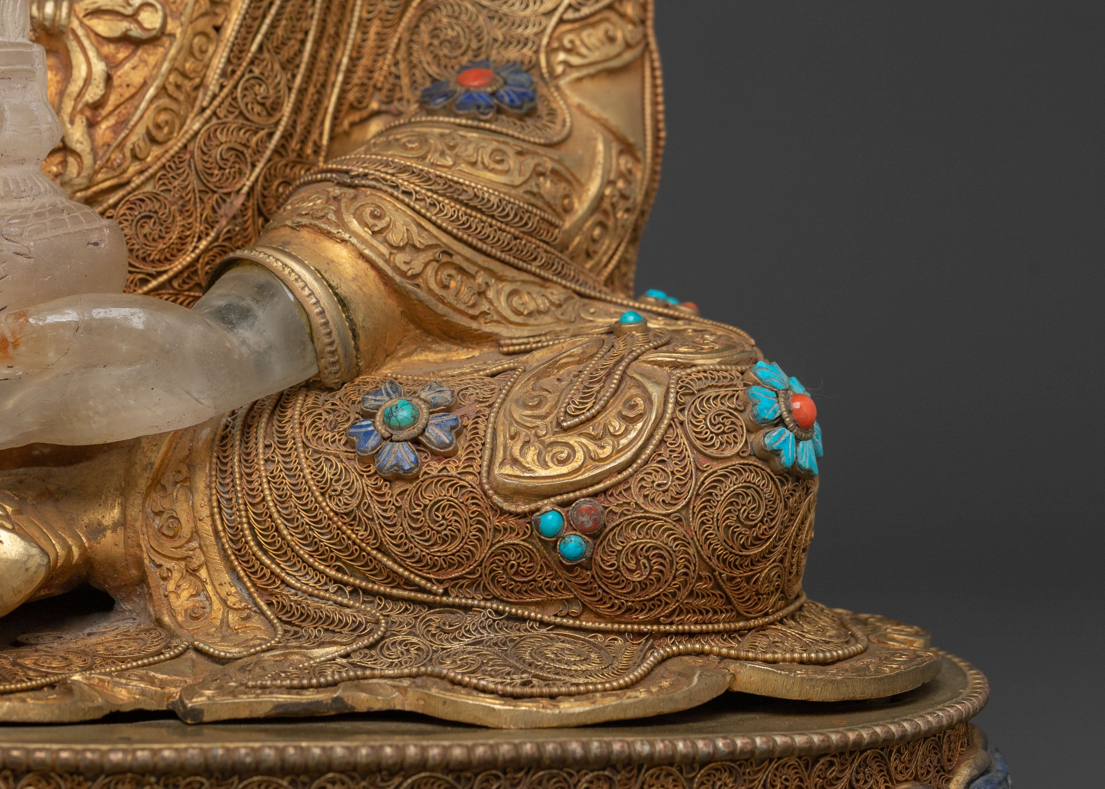 Sacred Guru Rinpoche Protection Statue
