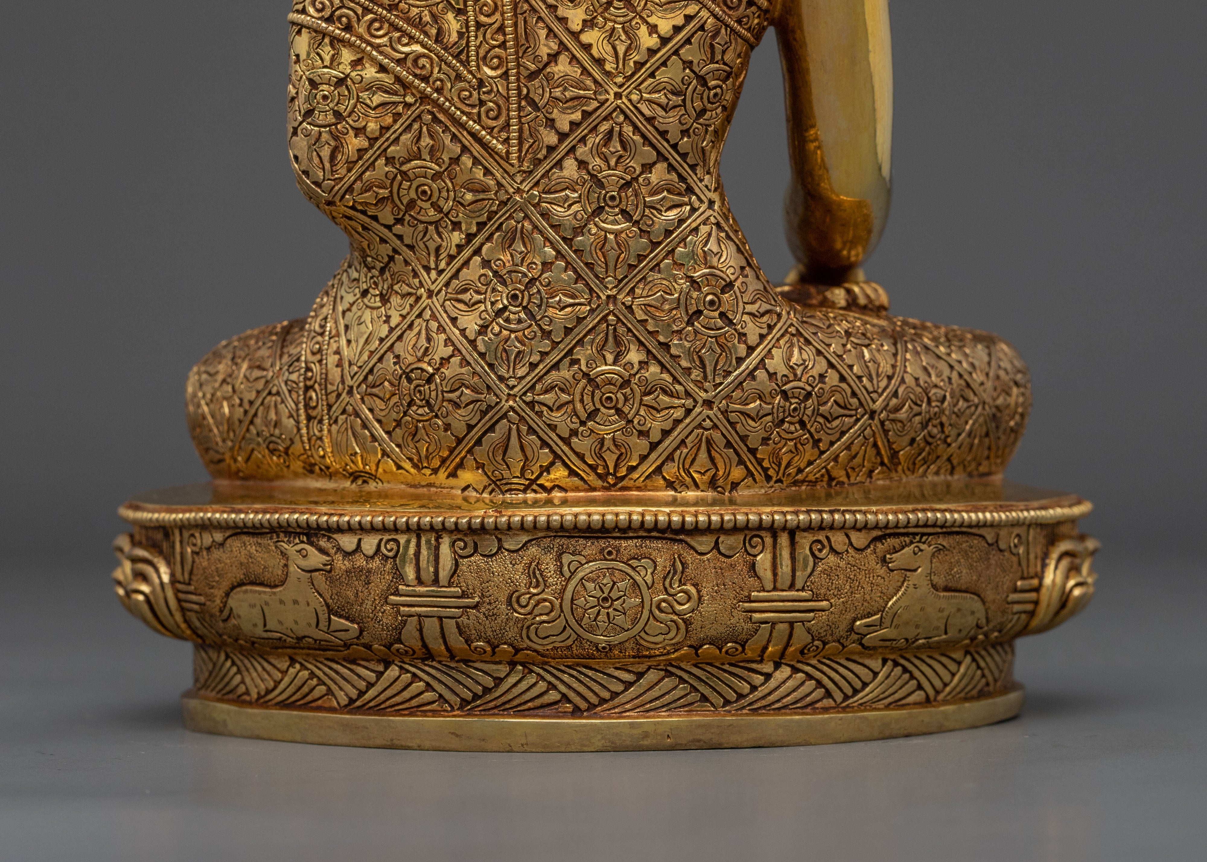 Tibetan Statue of Shakyamuni Buddha | Meditation Altar Decor