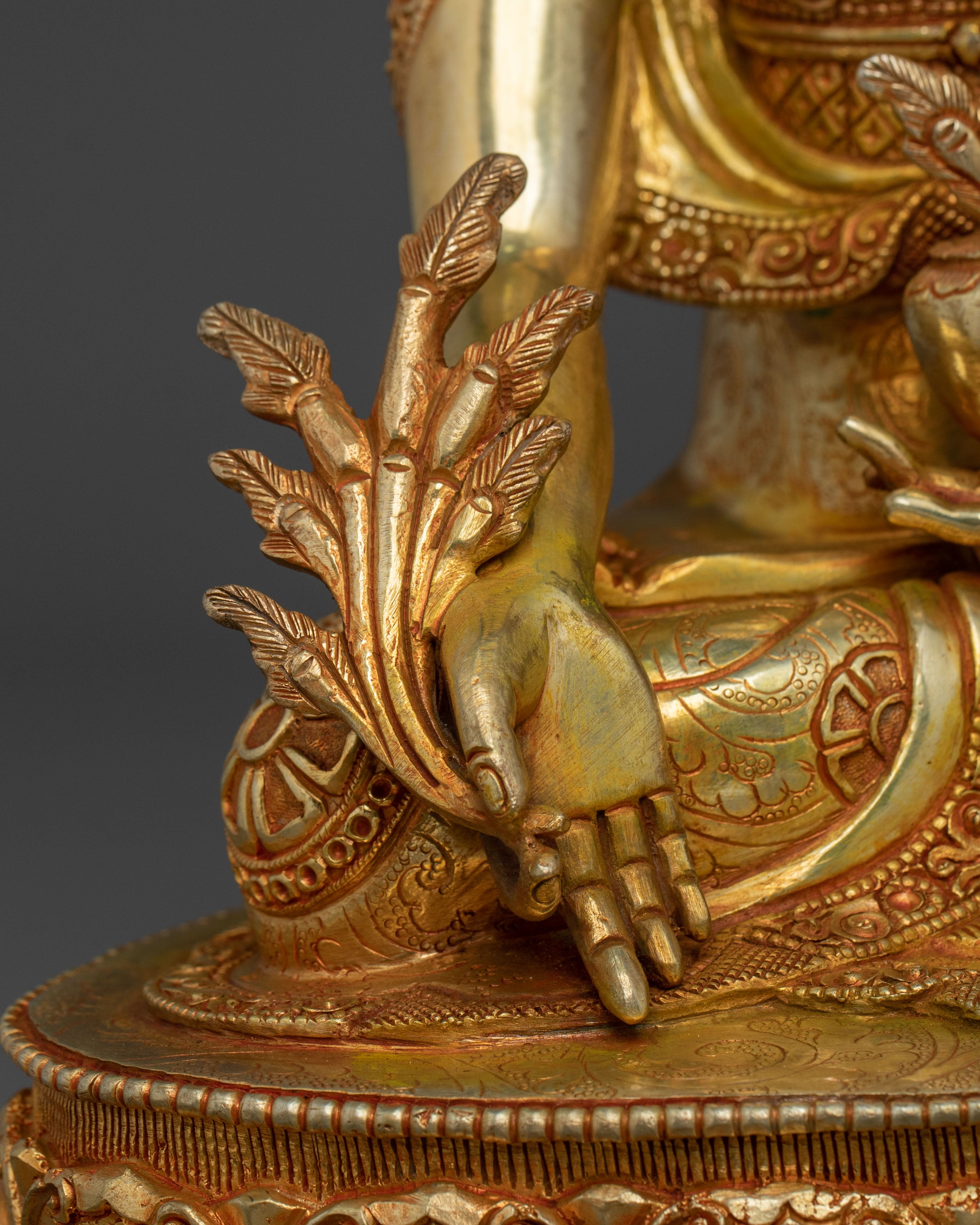 Handmade Medicine Buddha Statue of Spiritual Healing