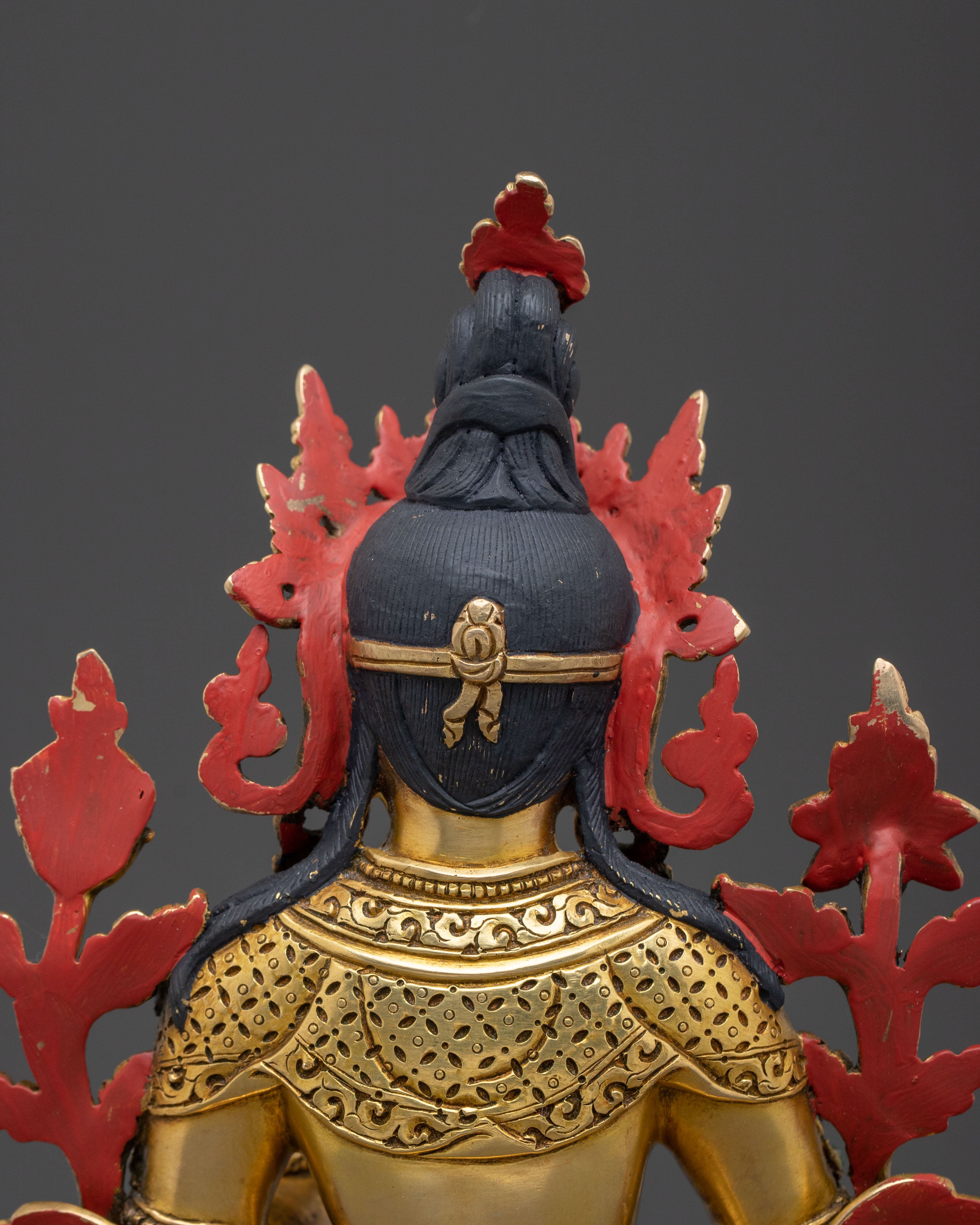 Handcrafted White Tara Statue | Sacred Buddhist Idol