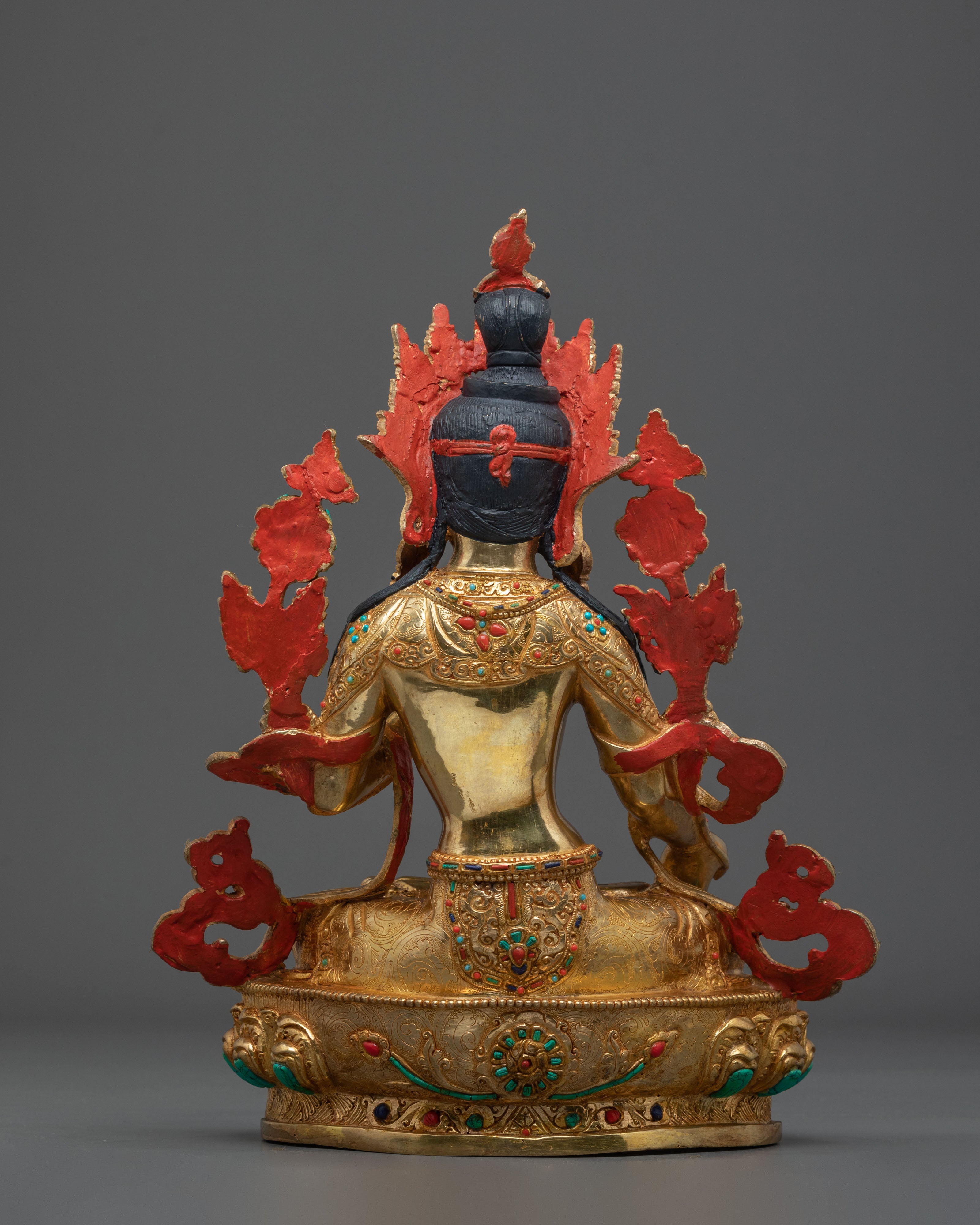 White Tara Buddhist Deity Statue: Goddess of Compassion and Longevity