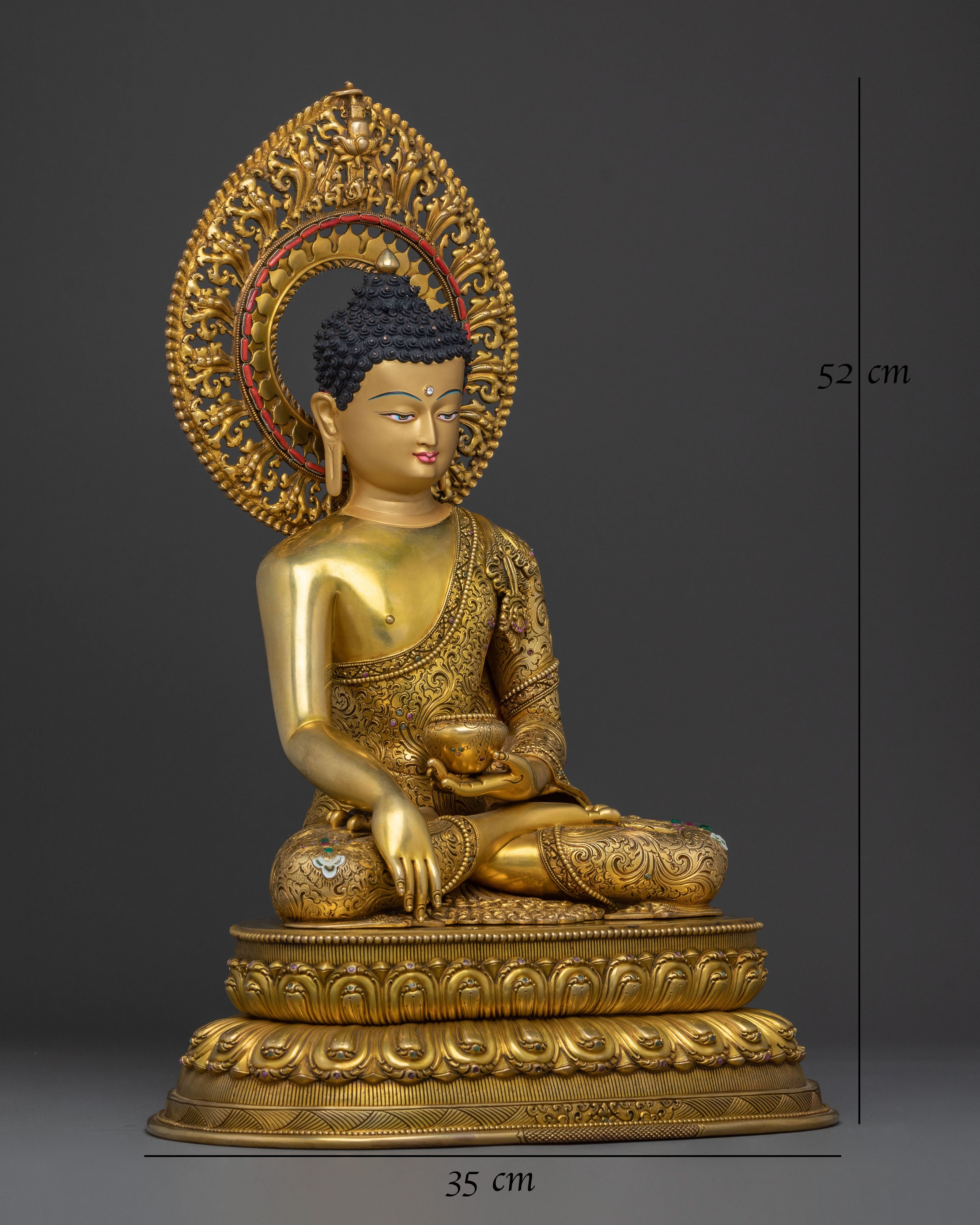 Handcrafted Shakyamuni Buddha Enlightenment Statue