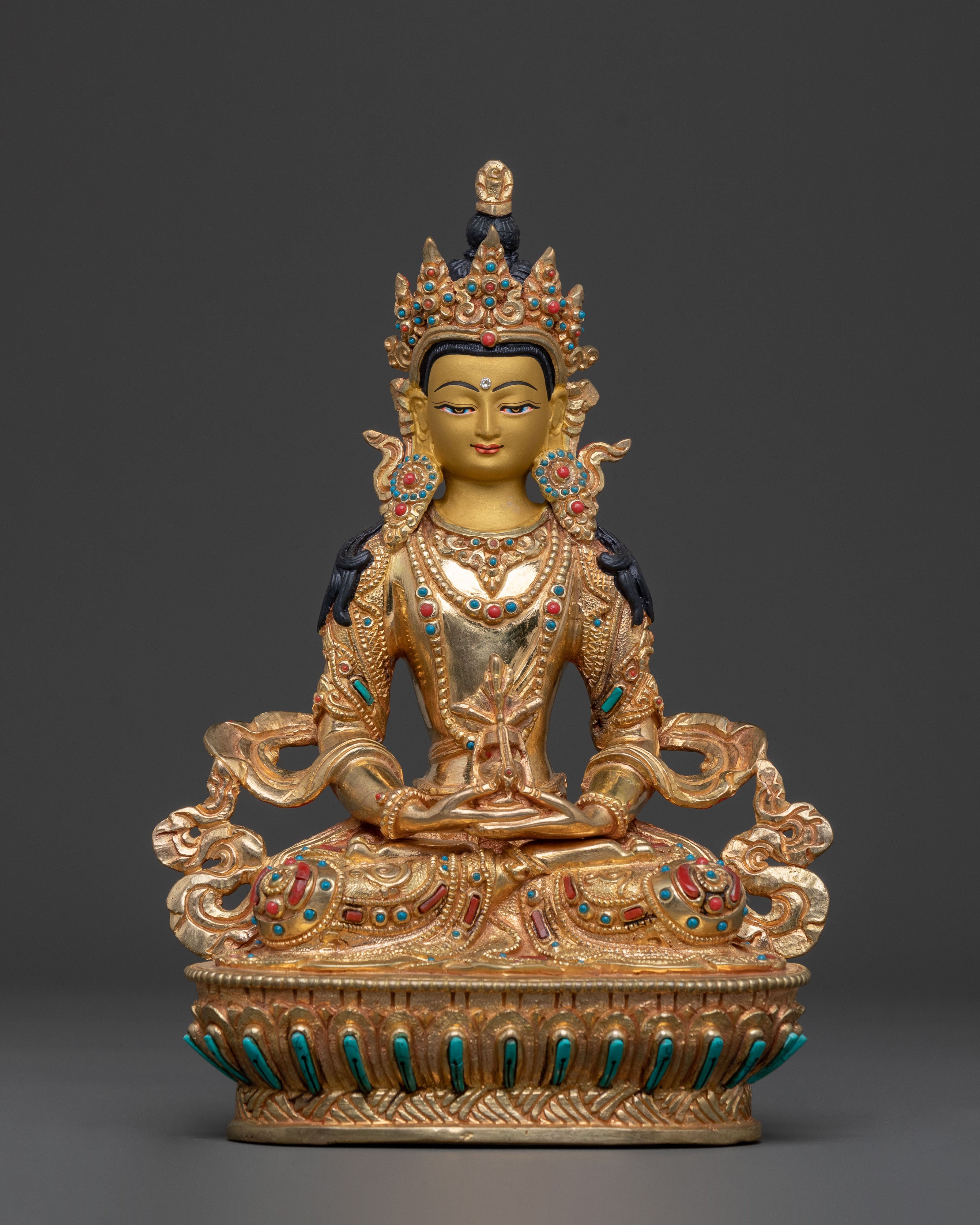 Amitayus Copper Statue
