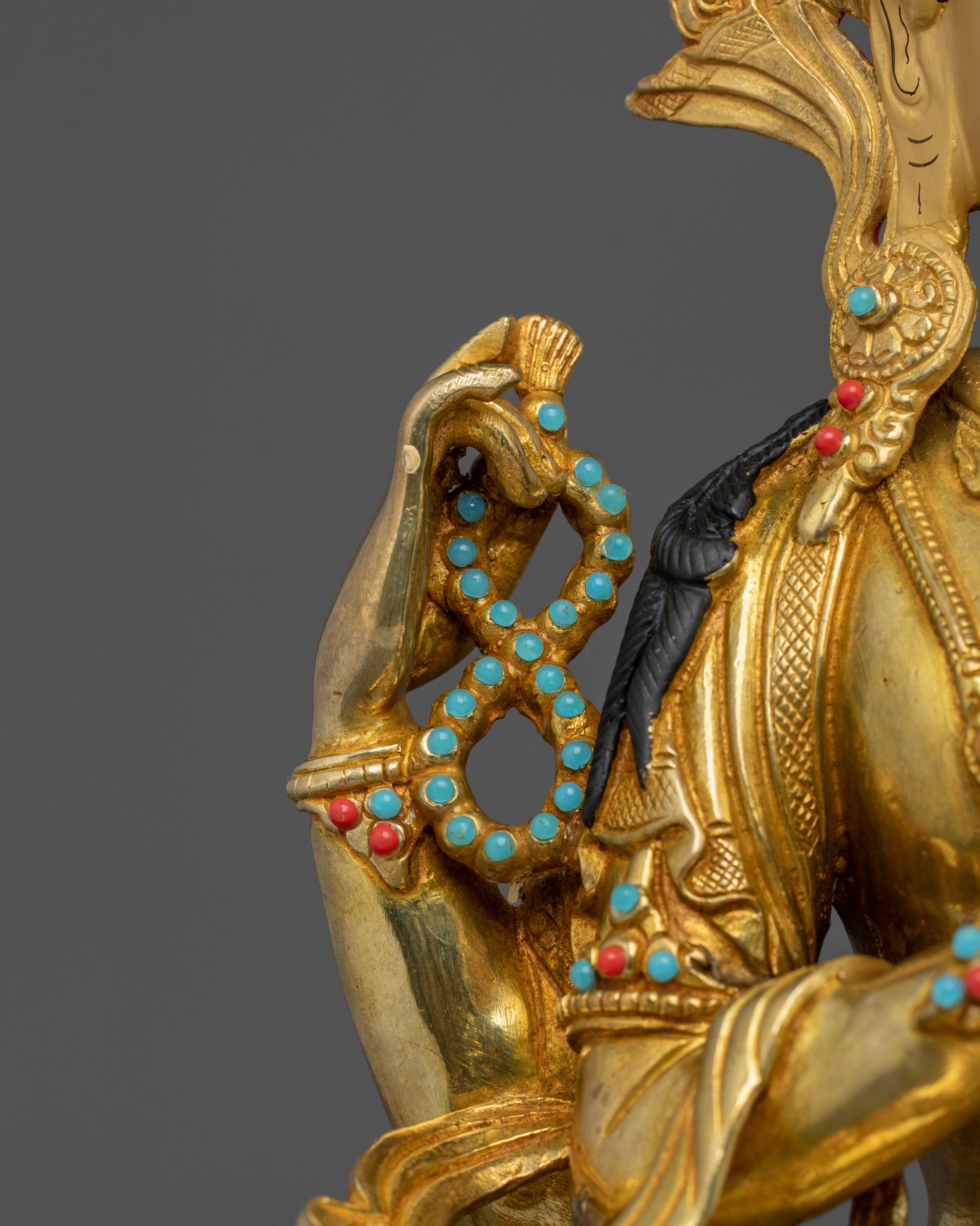 Tibetan Deity: Chenrezig Sculpture | Altar Decor