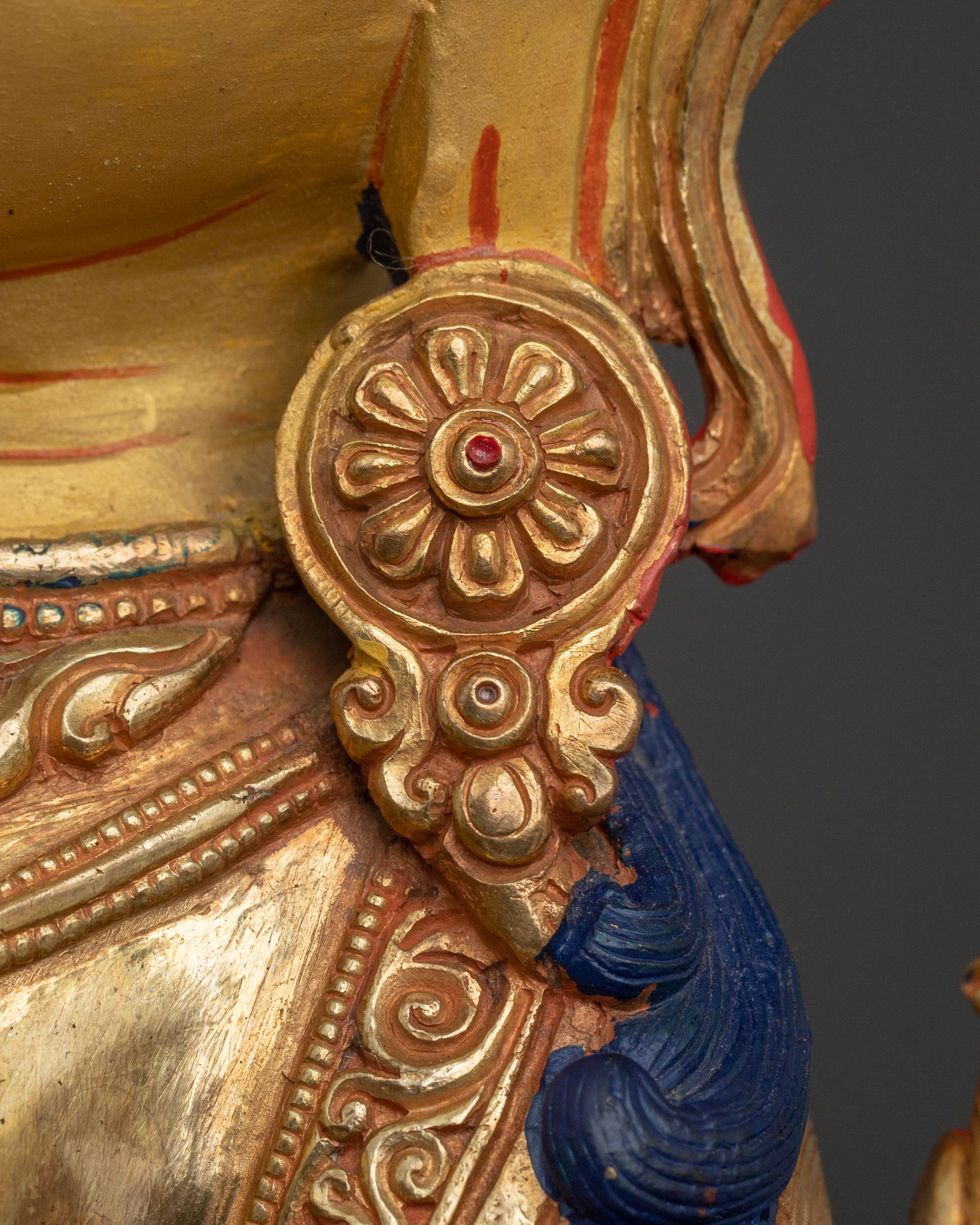 Green Tara Ritual Statue | | Handcrafted Buddhist Goddess Sculpture
