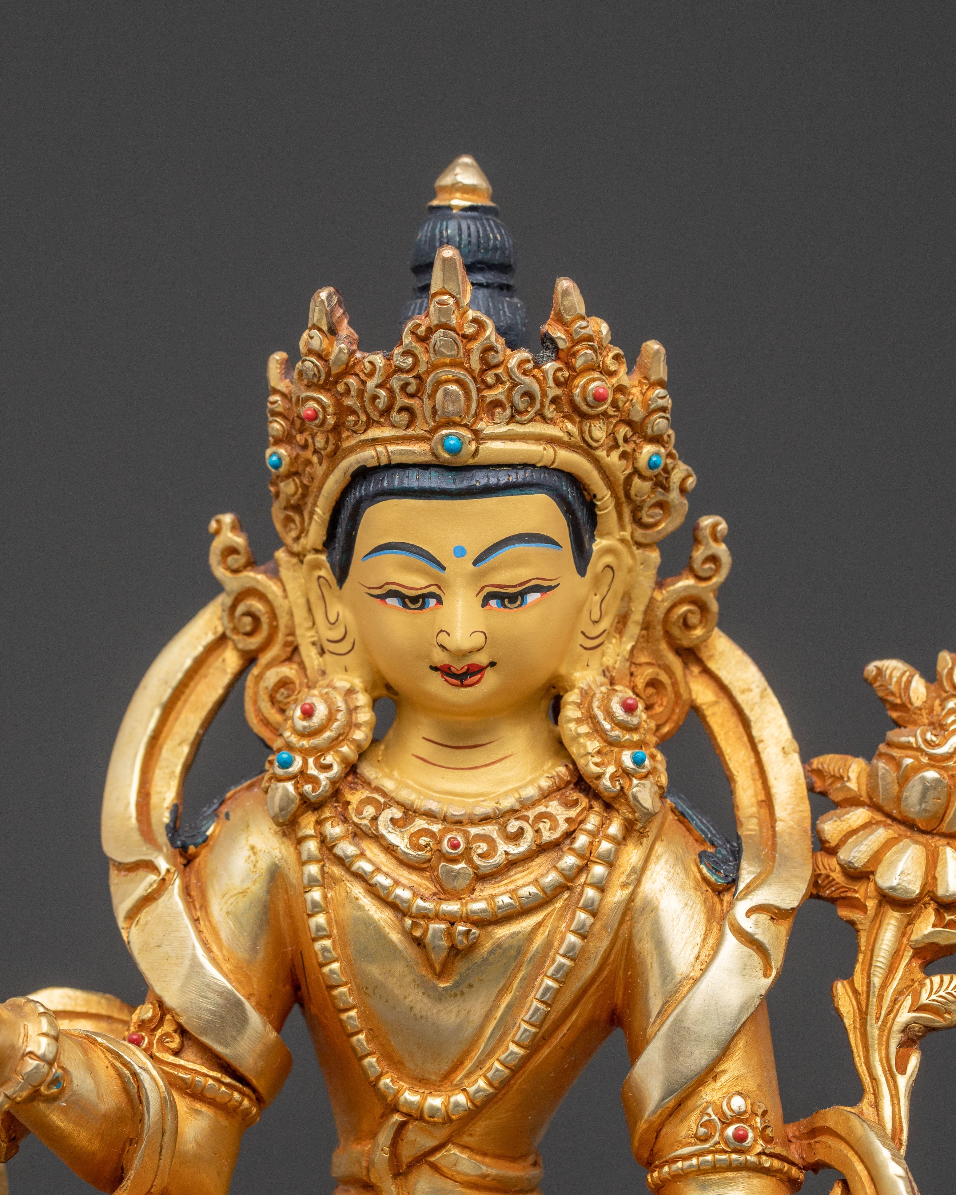 Samantabhadra Gold Electroplated Statue | Universal Virtue