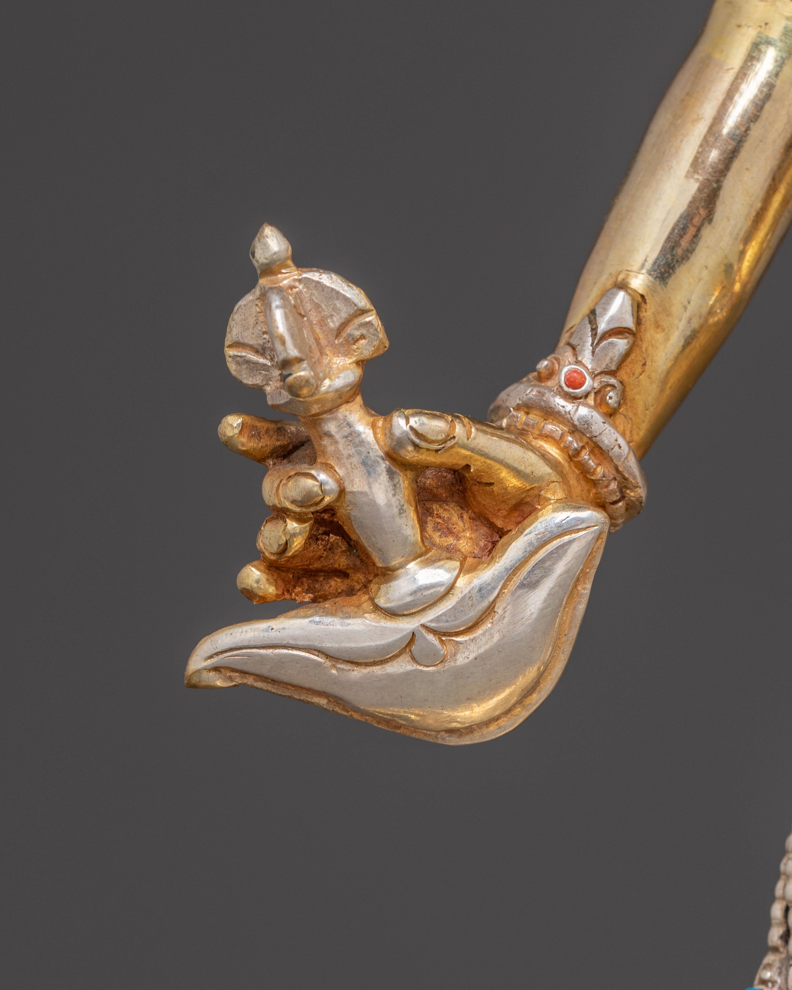 Golden Vajrayogini Handcrafted Statue | Female Wisdom Deity