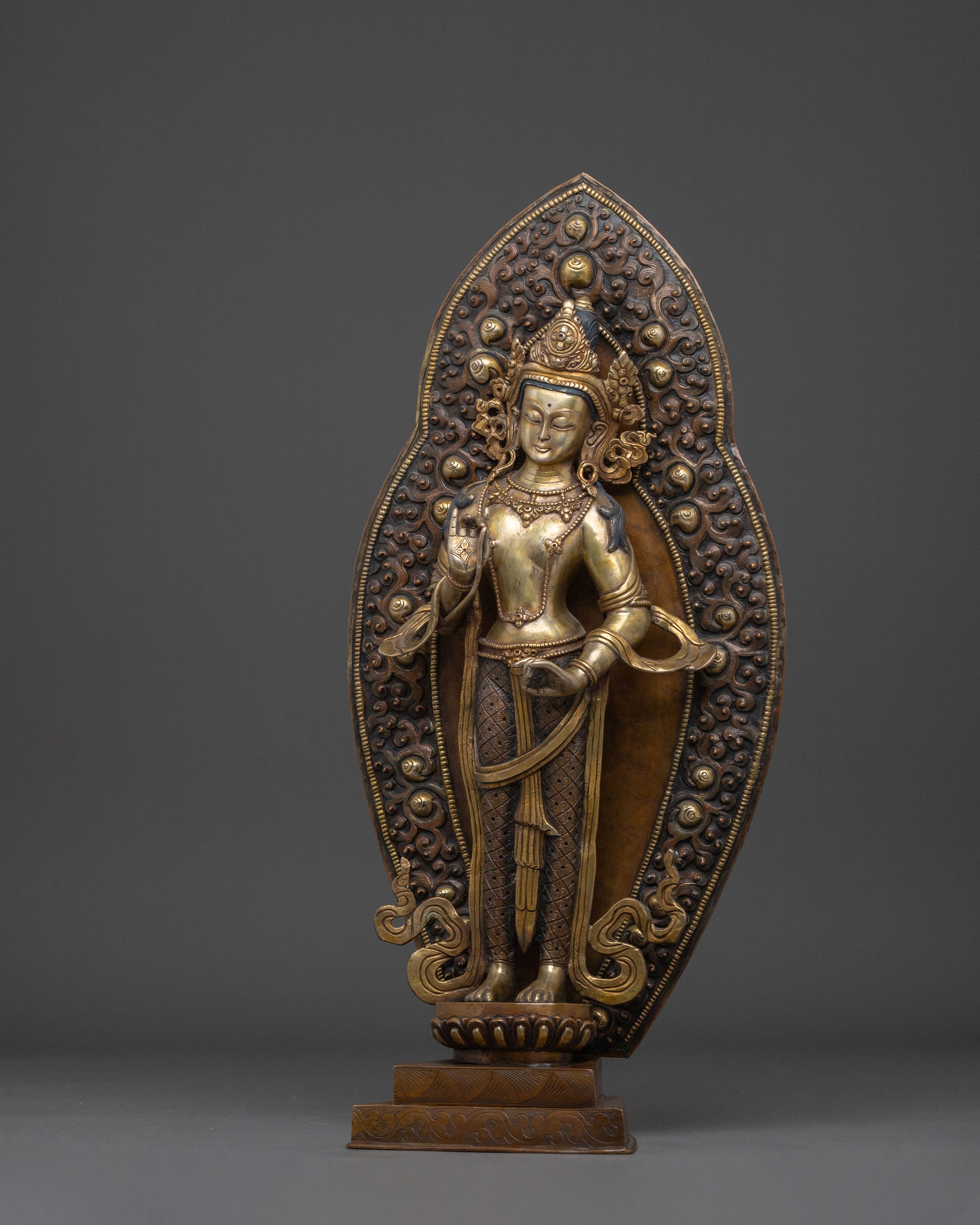 Lokeshwor Divine Statue | Buddhist Altar Sculpture