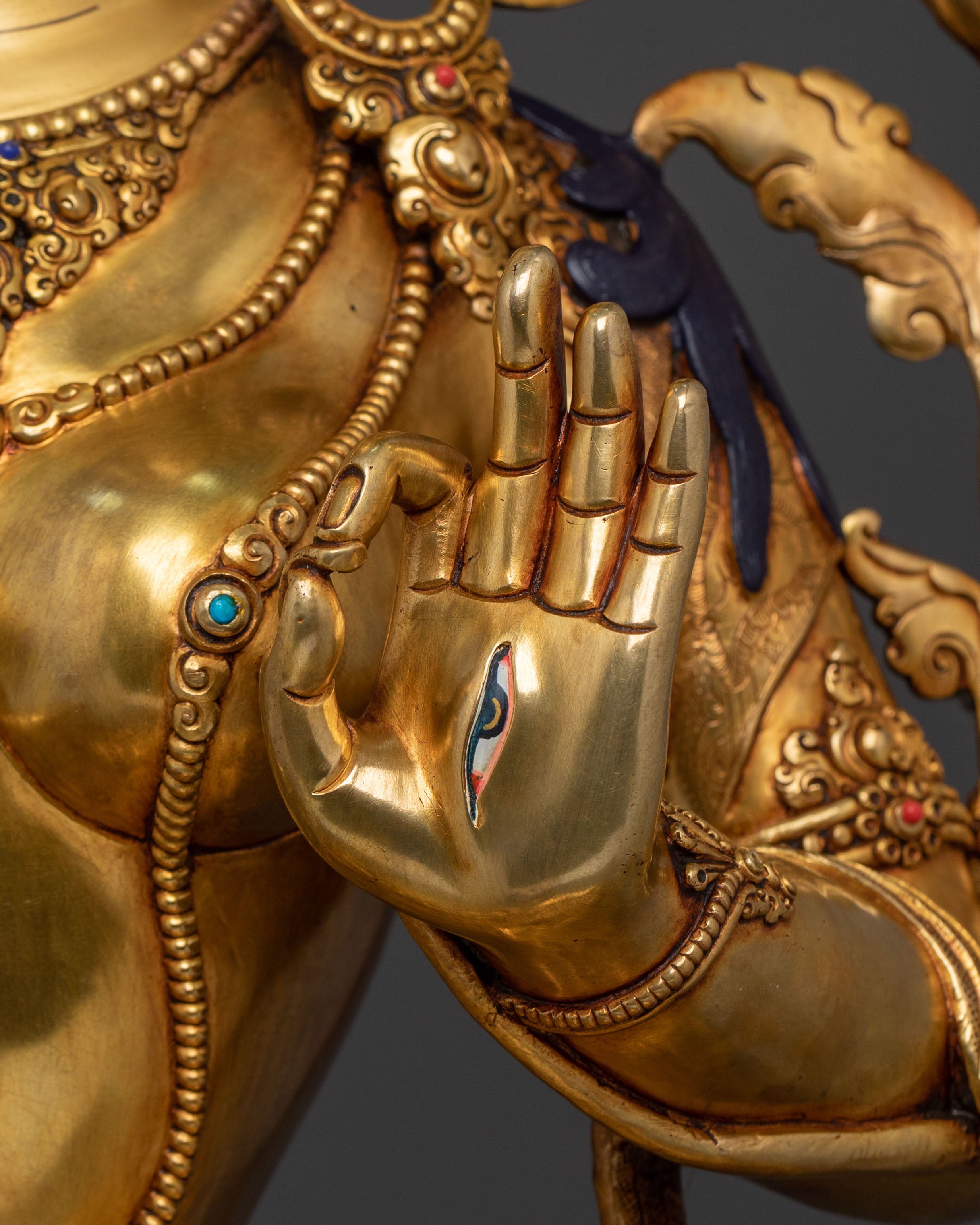 White Tara Statue: Goddess of Longevity