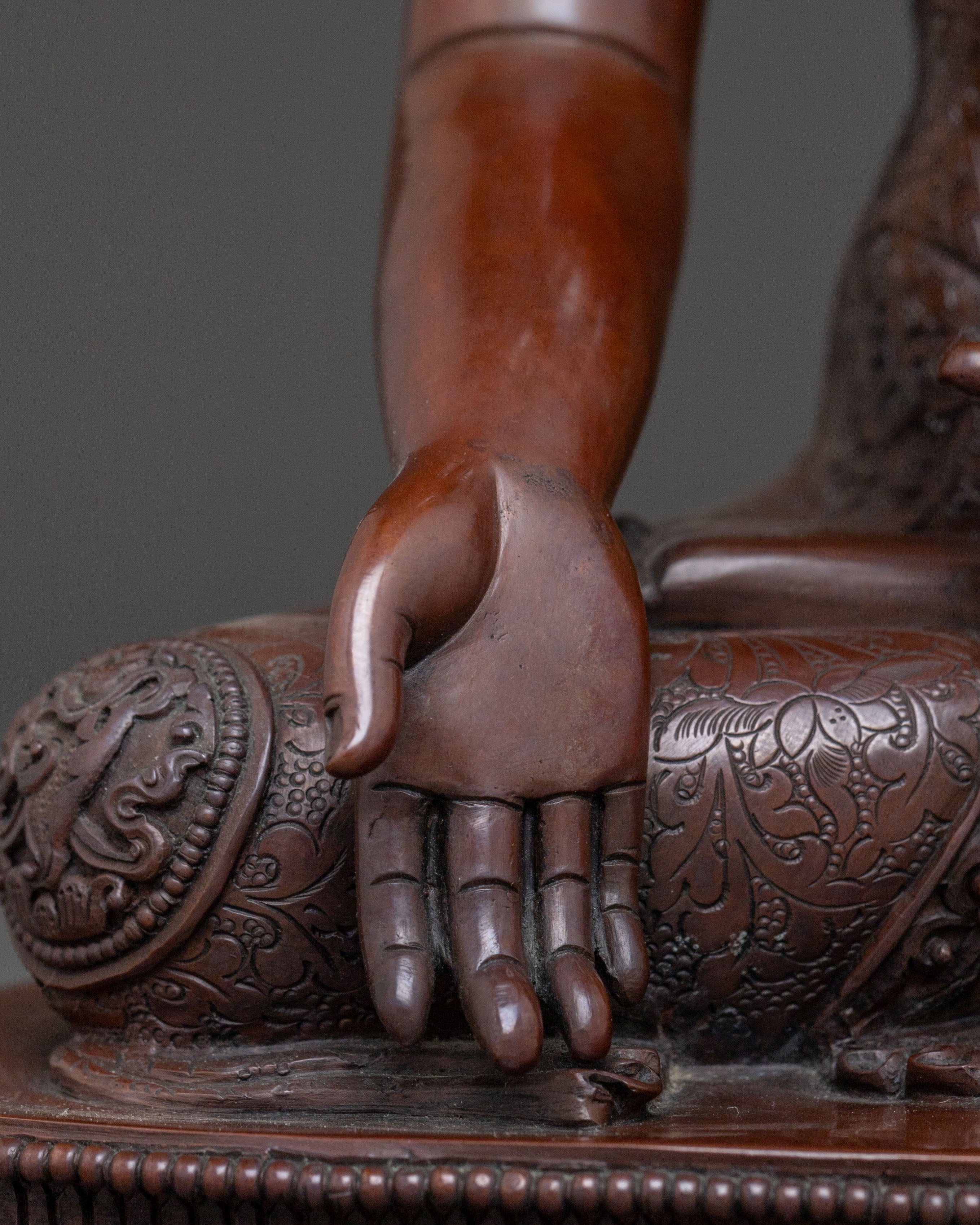 Five Dhyani Buddha Sculpture Set | Sacred Icons