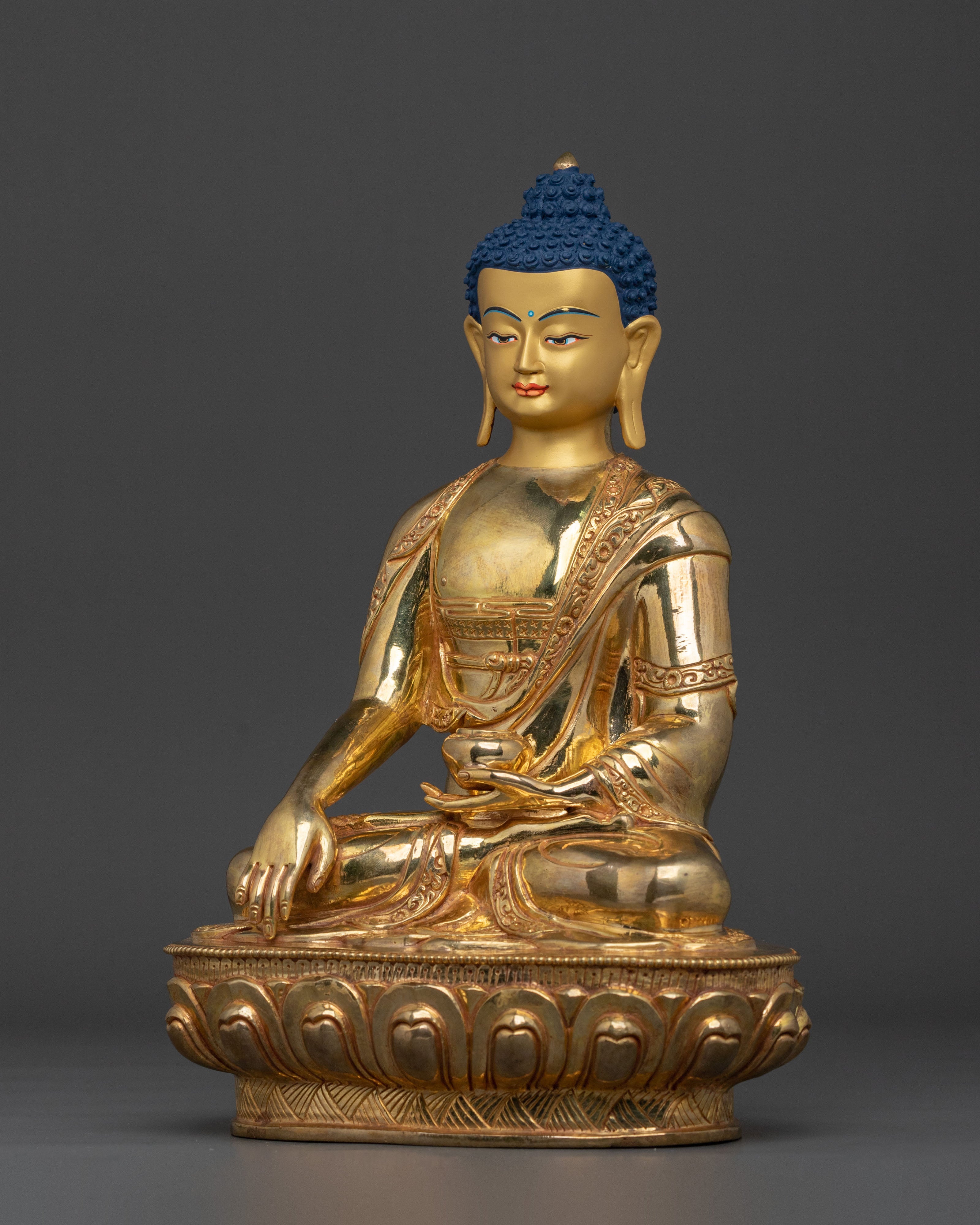 Handmade Shakyamuni Buddha Sculpture for Altar