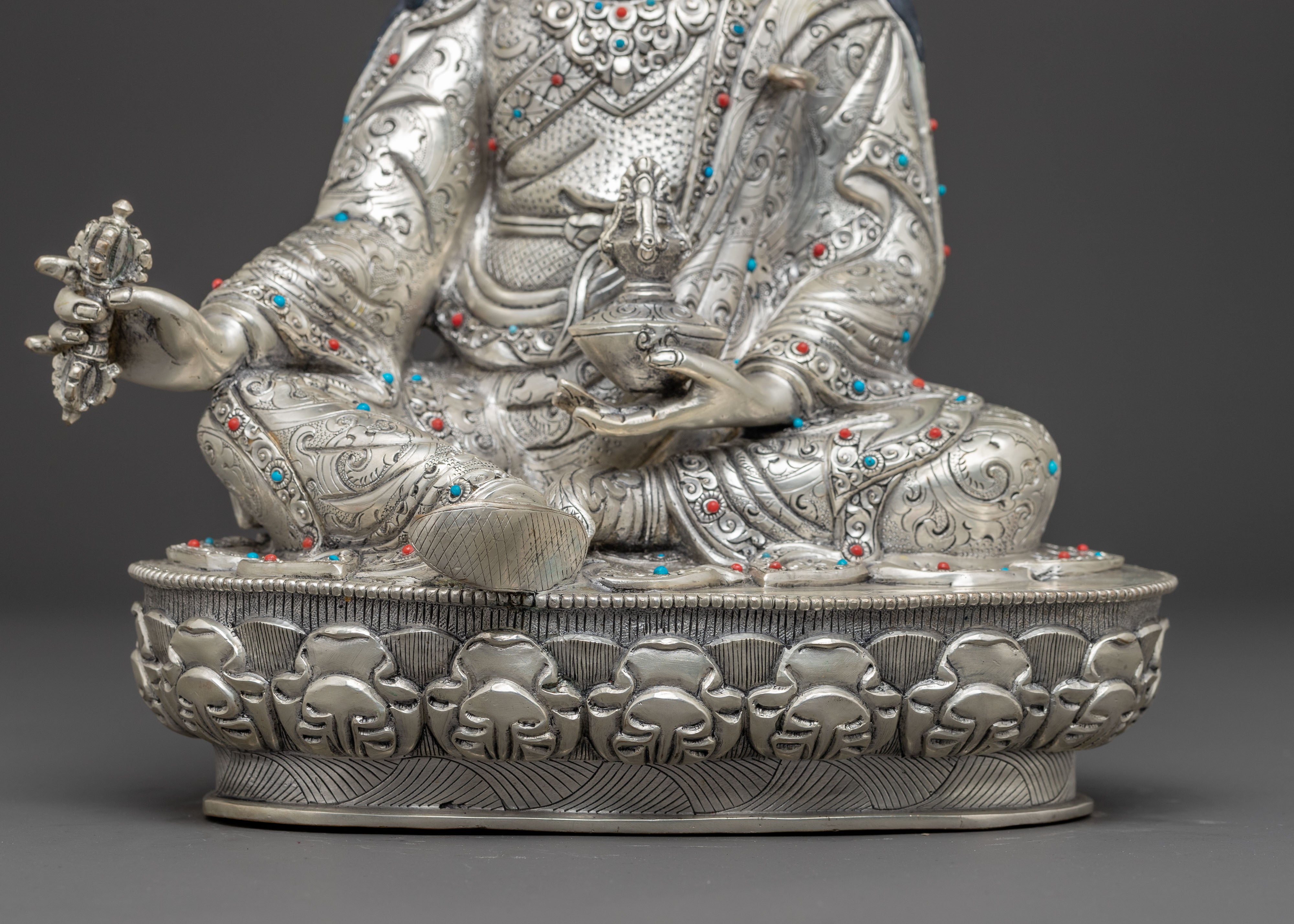 Guru Padmasambhava Statue: Protector of Dharma | Tantric Master