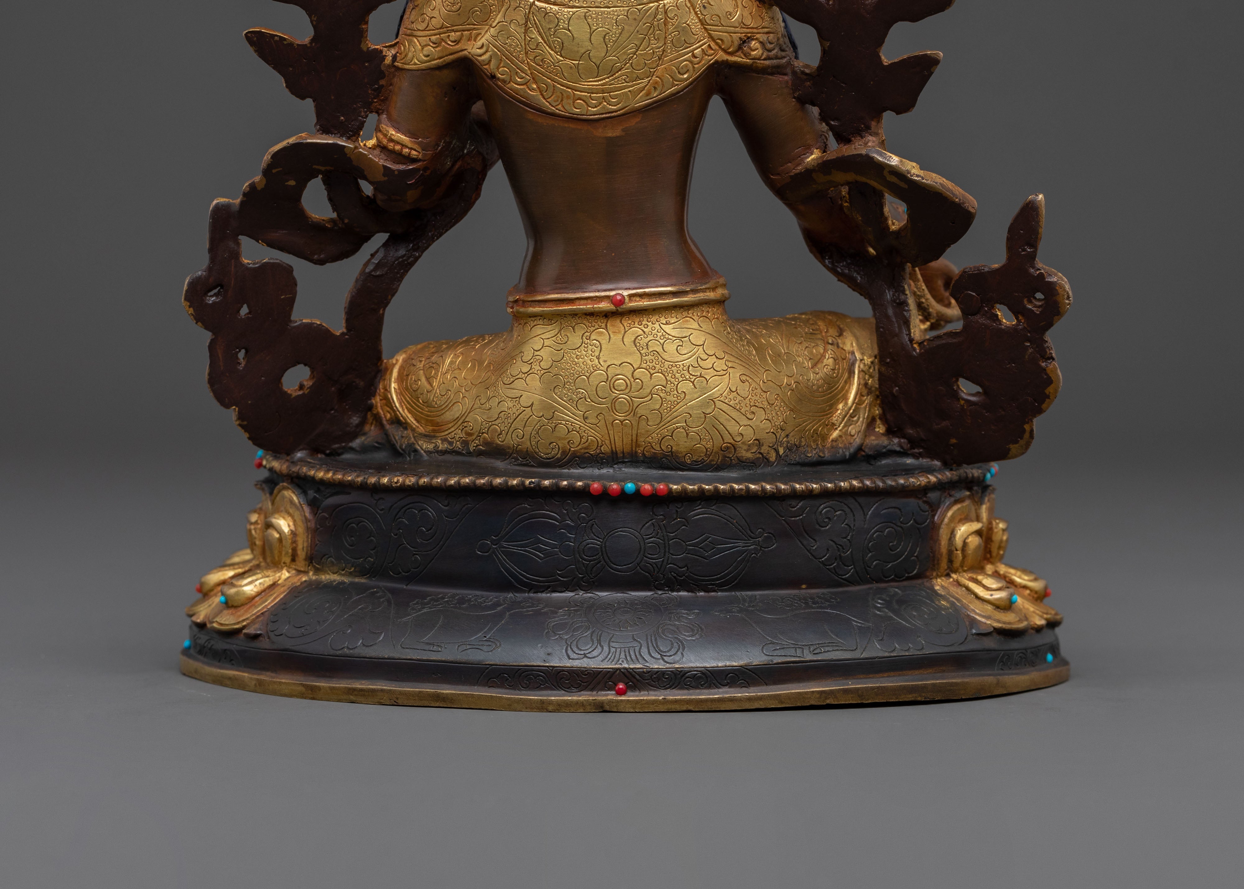 Green Tara Sculpture | Spiritual Protection