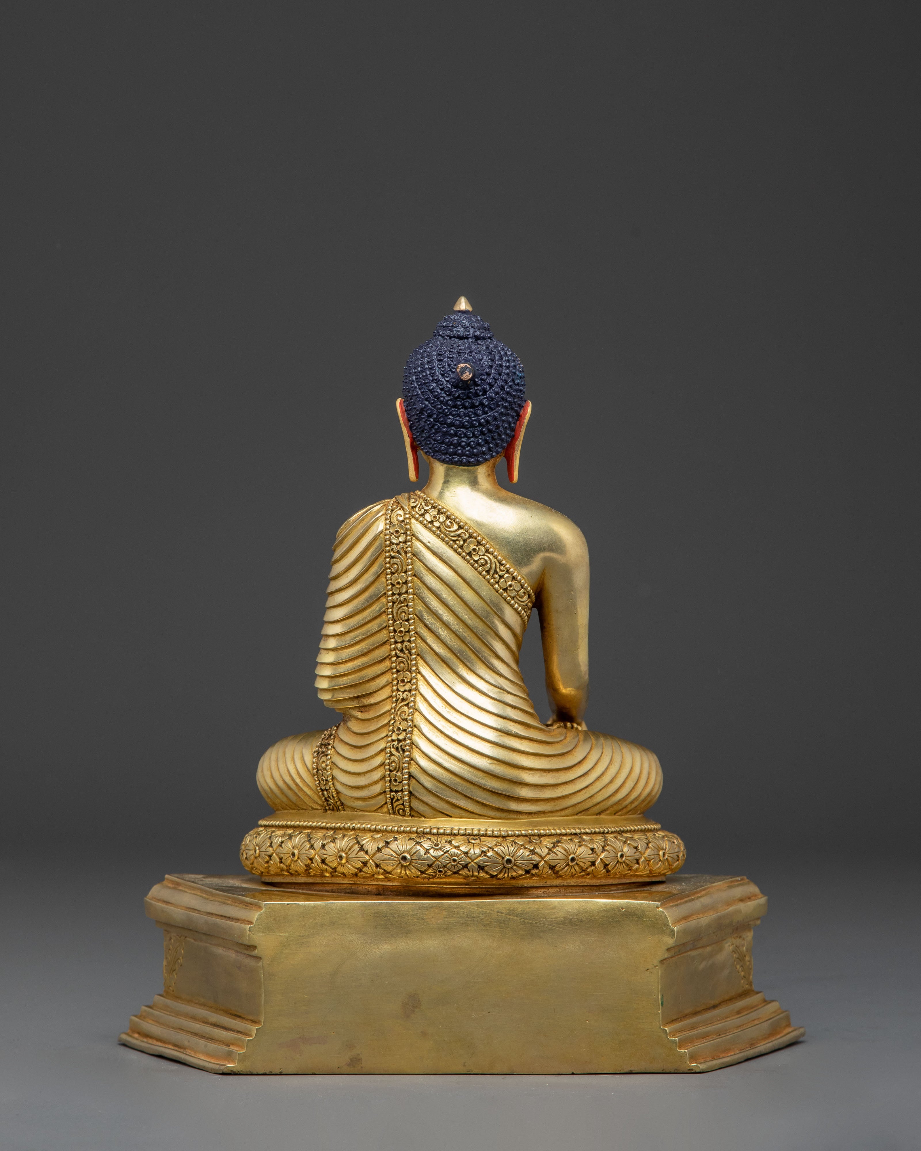 Handmade Golden Buddha Statue for Altar | Symbol of Enlightenment