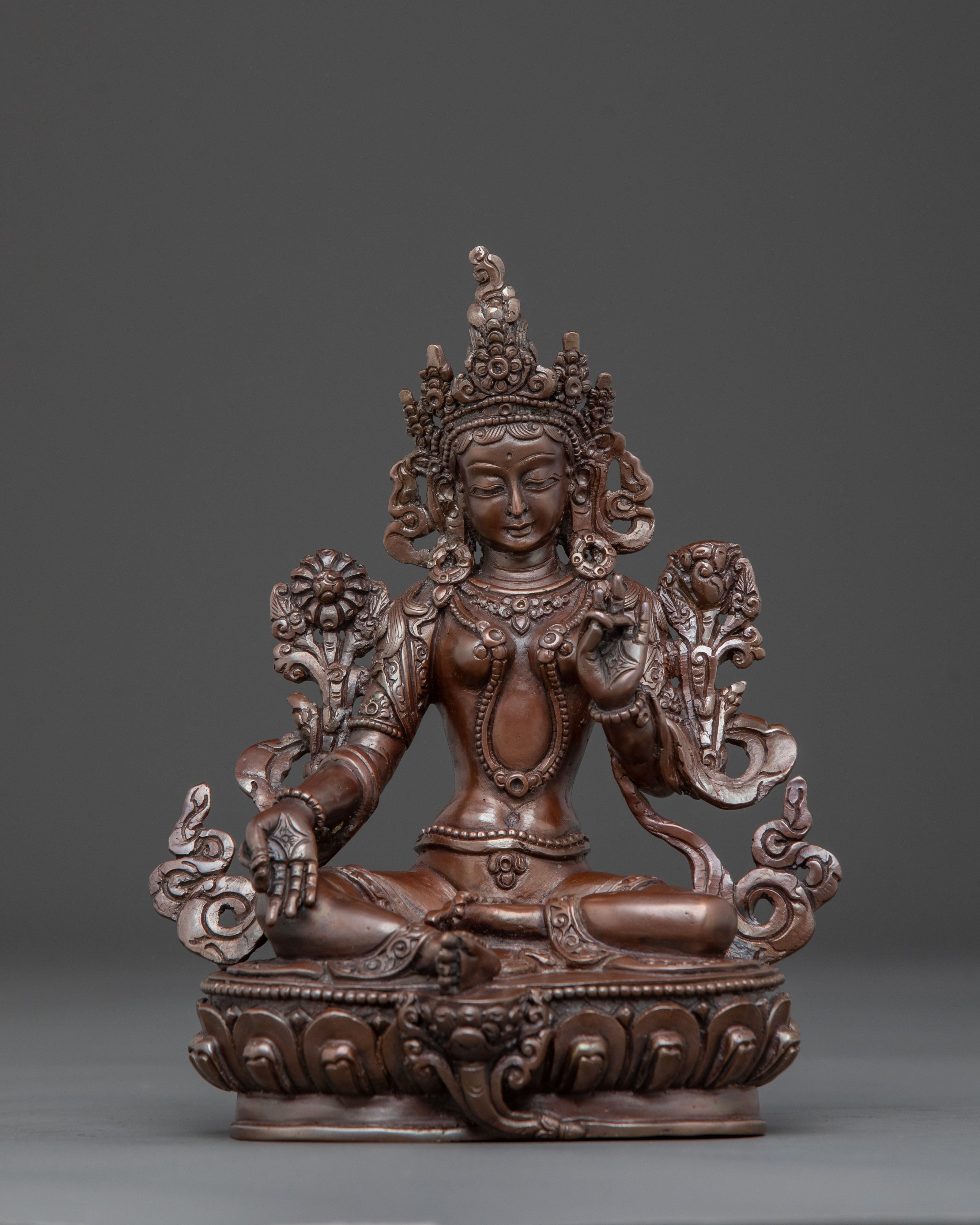 Green Tara Swift Protector Statue | Goddess of Compassion