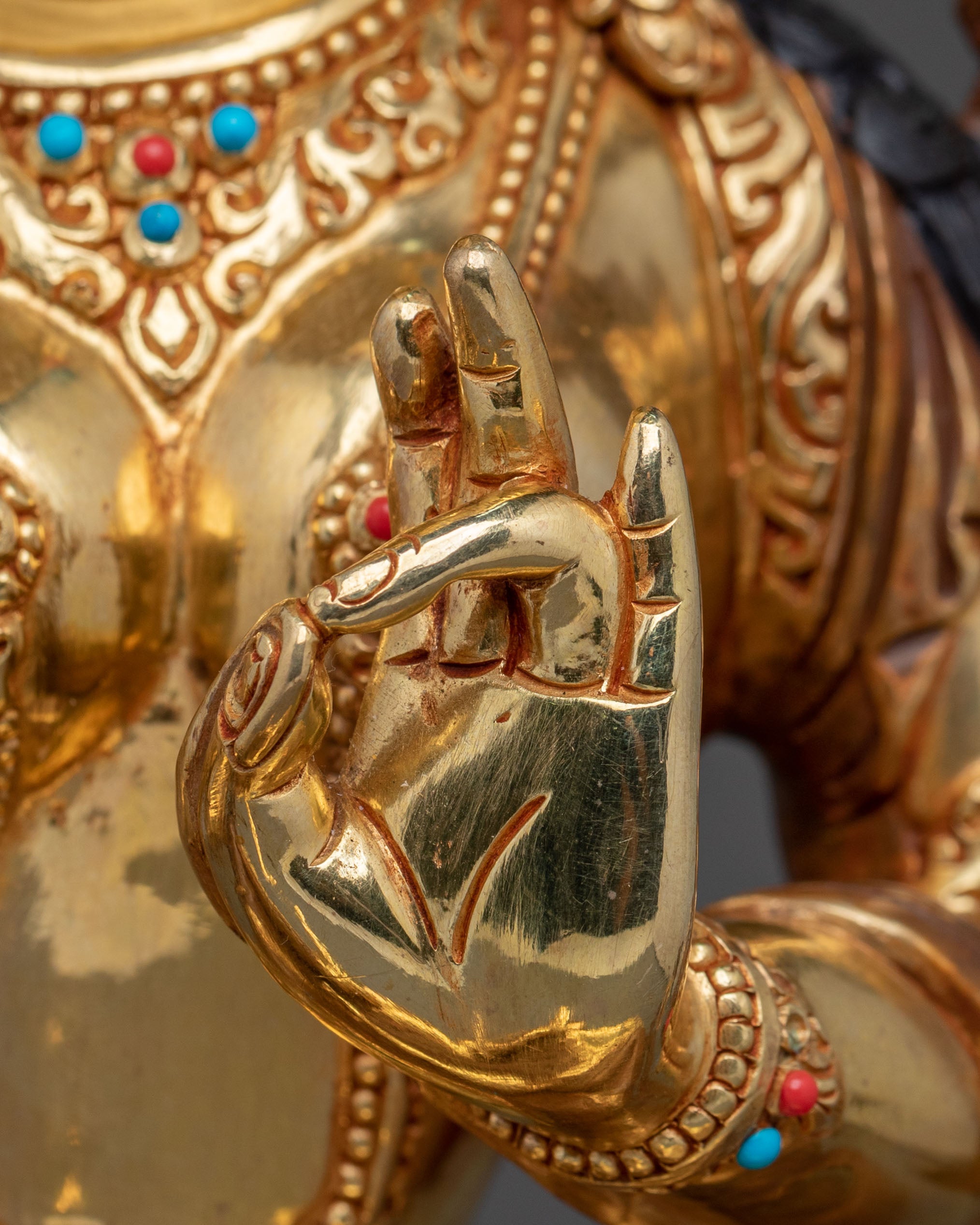 32cm Green Tara Statue | Protector Goddess