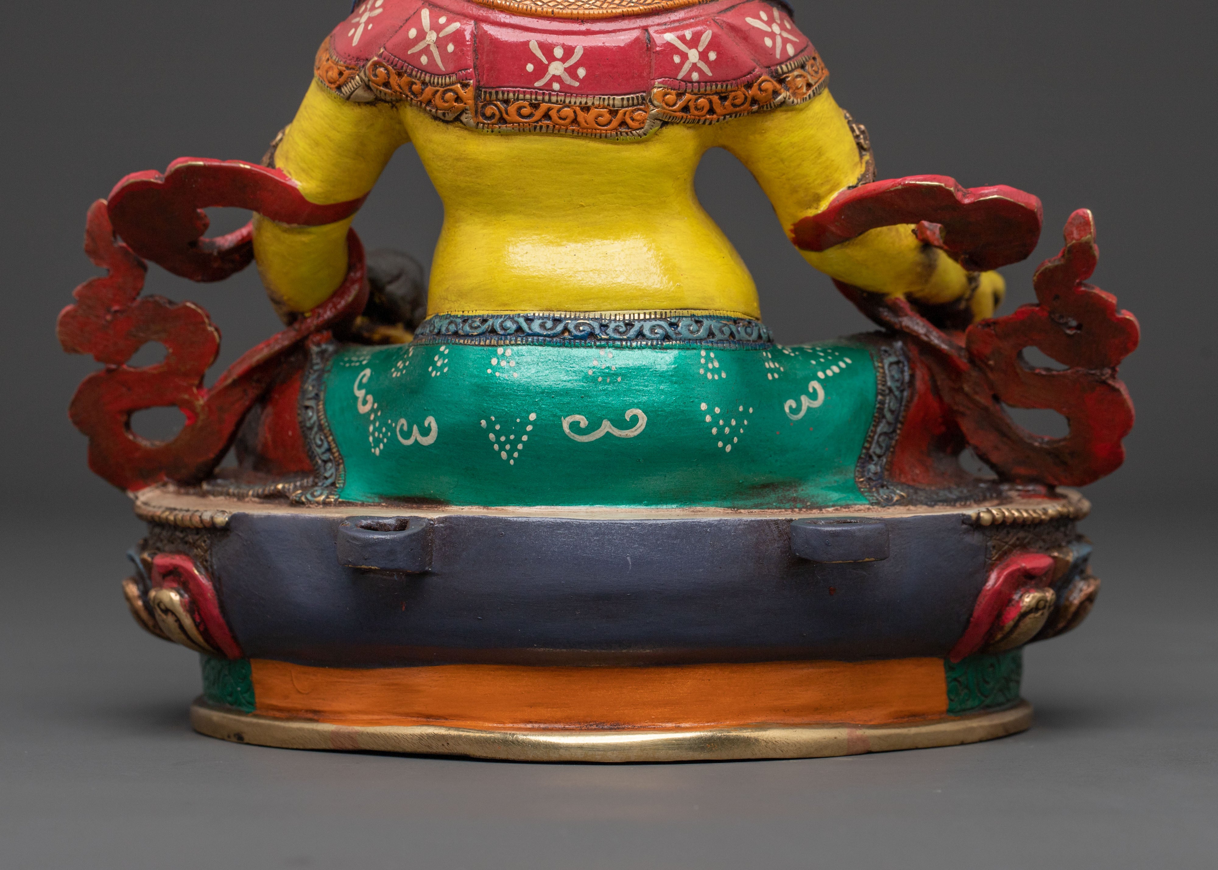 Handcrafted Dzambhala Statue | Tibetan Wealth Deity