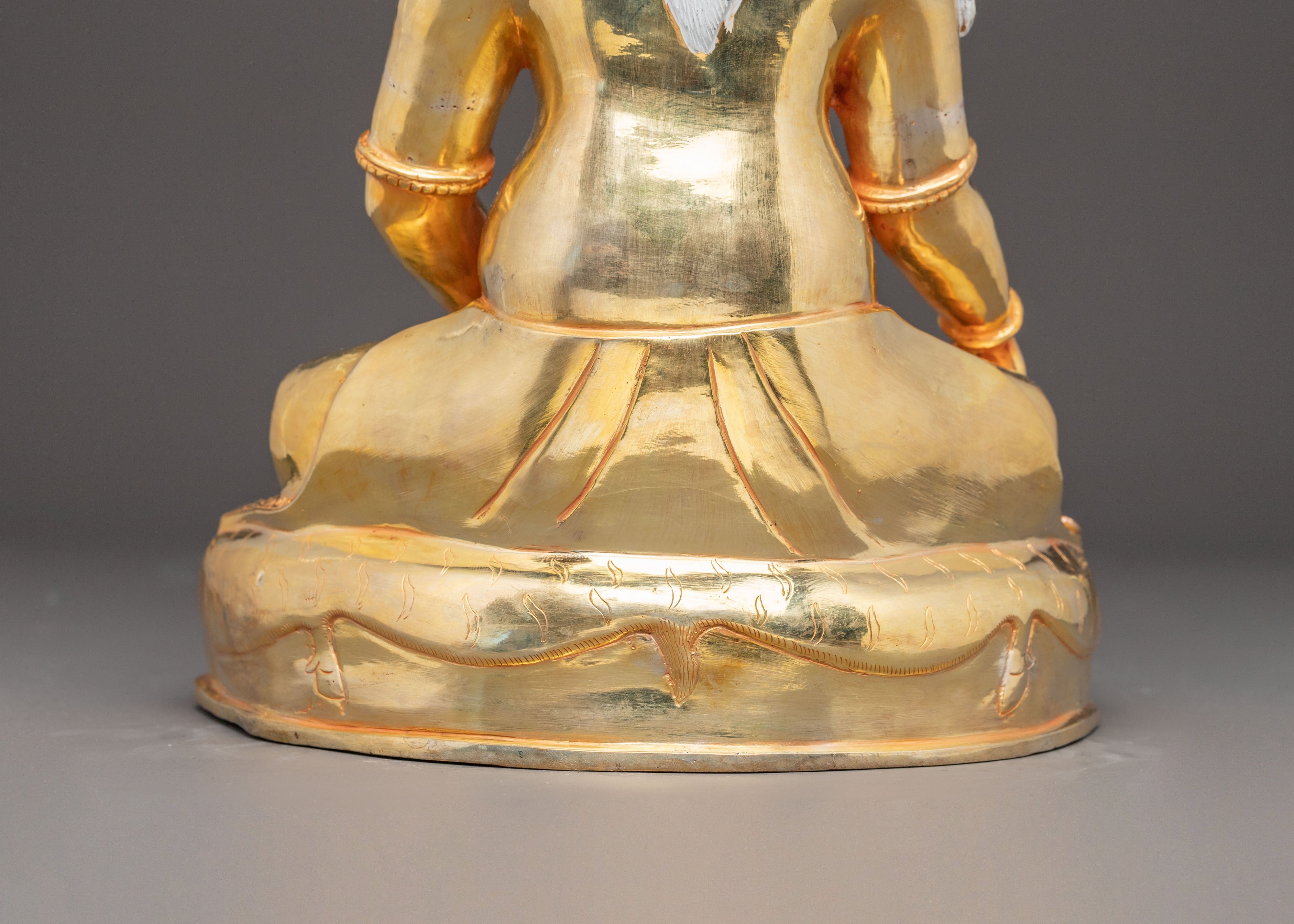 Handcrafted Thangtong Gyalpo Statue | Tibetan Buddhist Master Sculpture