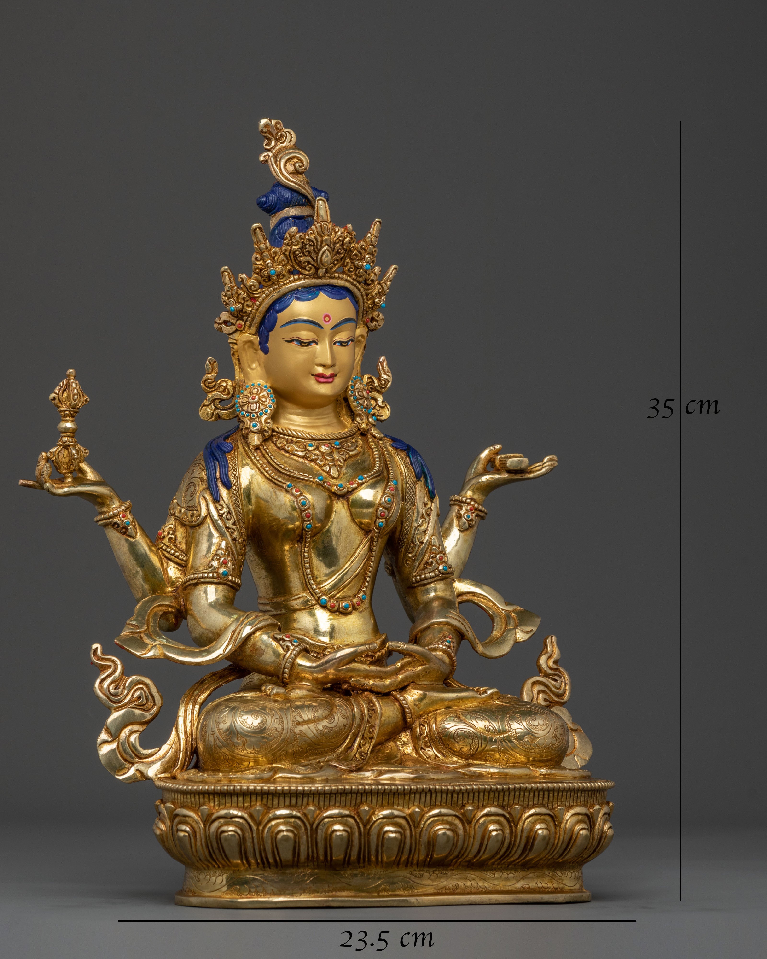 Goddess Prajnaparamita Statue | Tibetan Goddess
