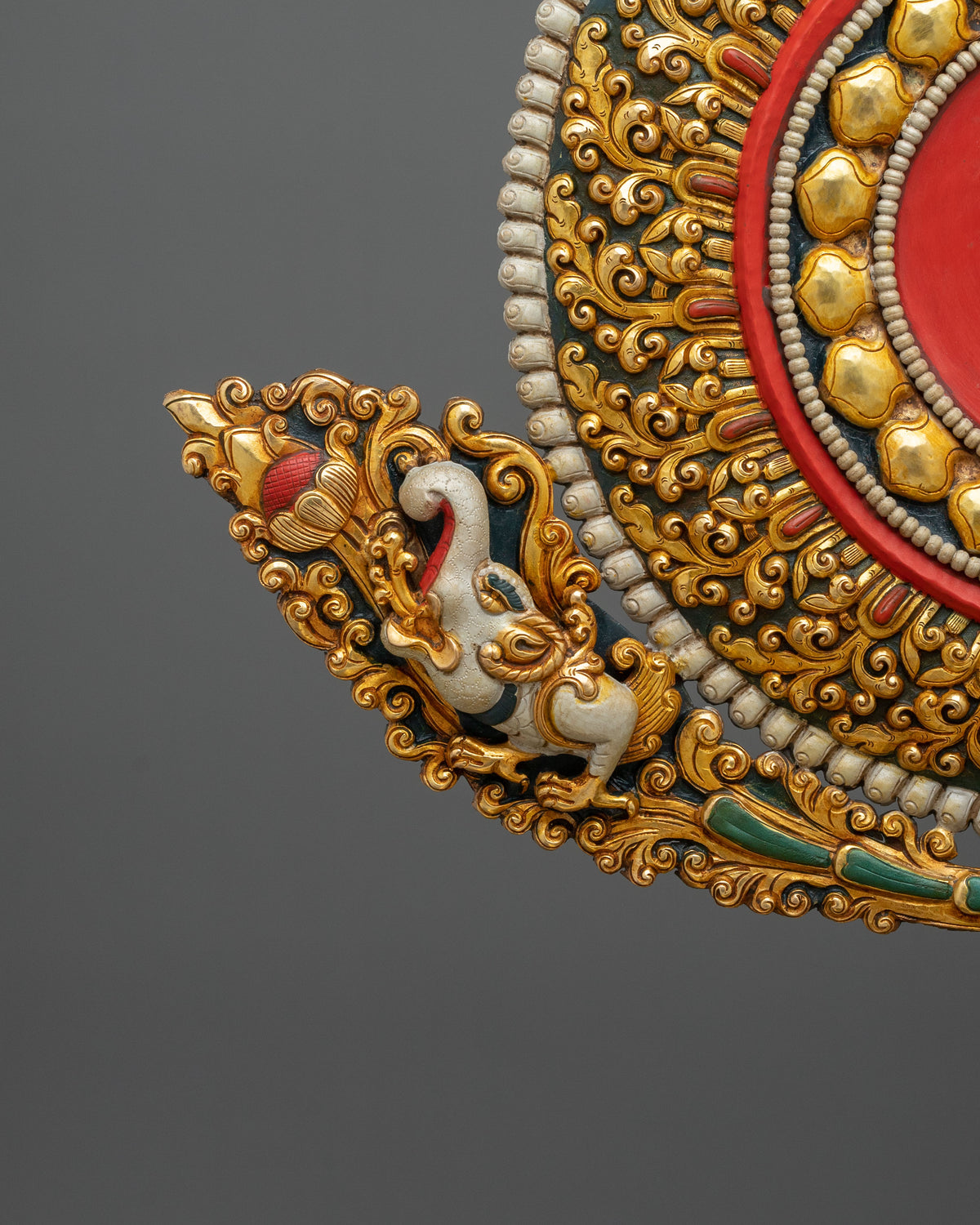 Manjushri Statue with 24K Gold Gilding | Made in Nepal