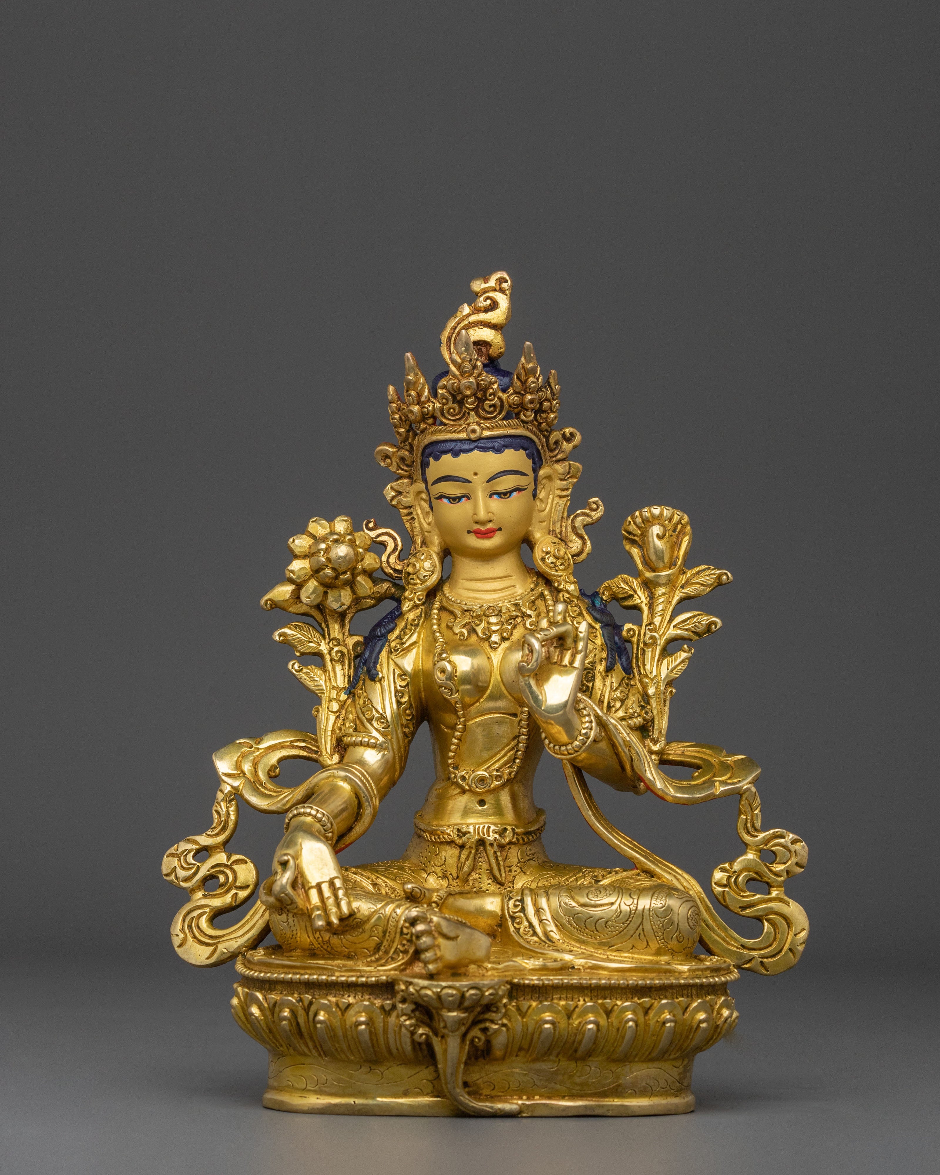 Green Tara Statue