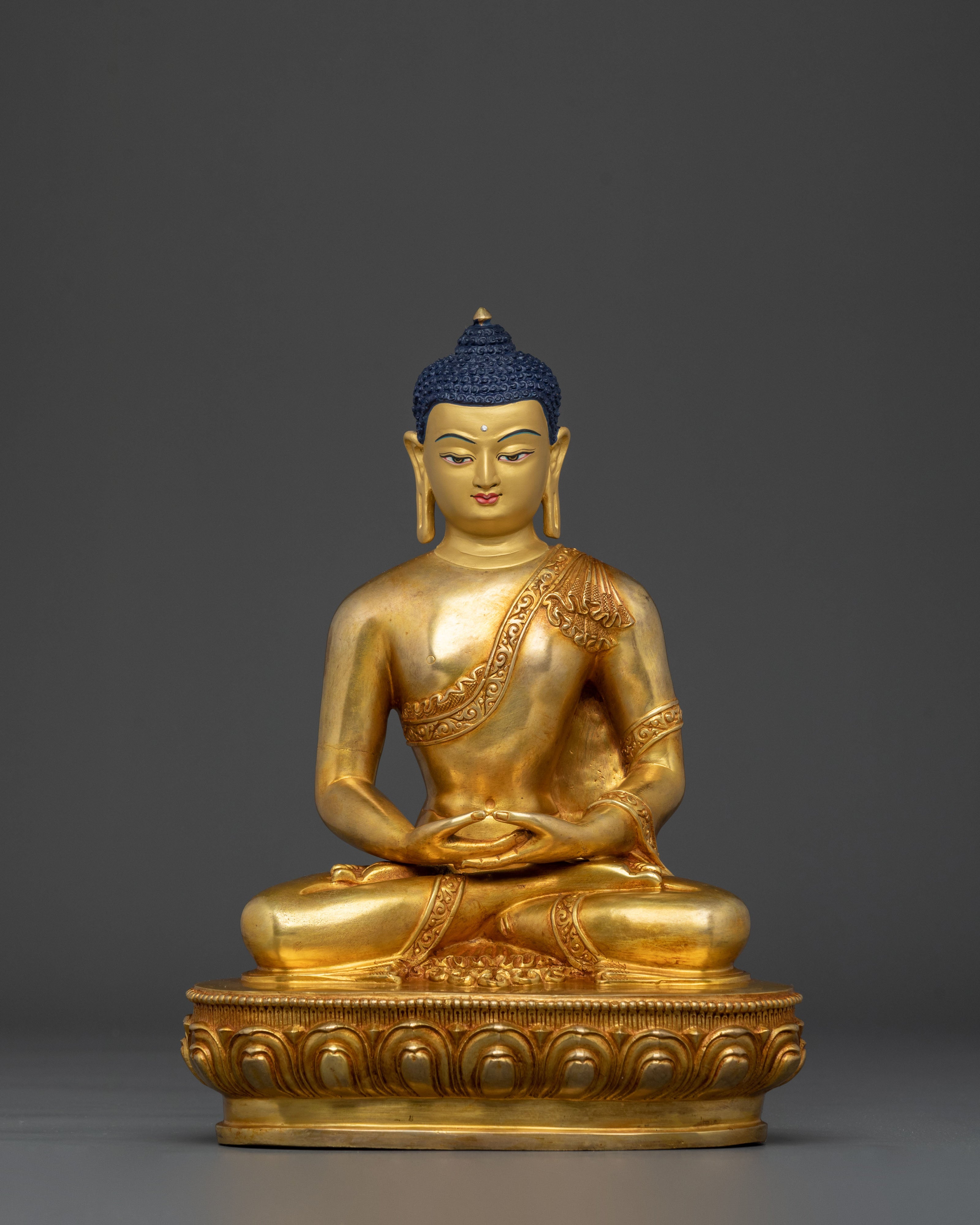 Pure Land Buddhist Statue of Amitabha Buddha: Buddhist Decor