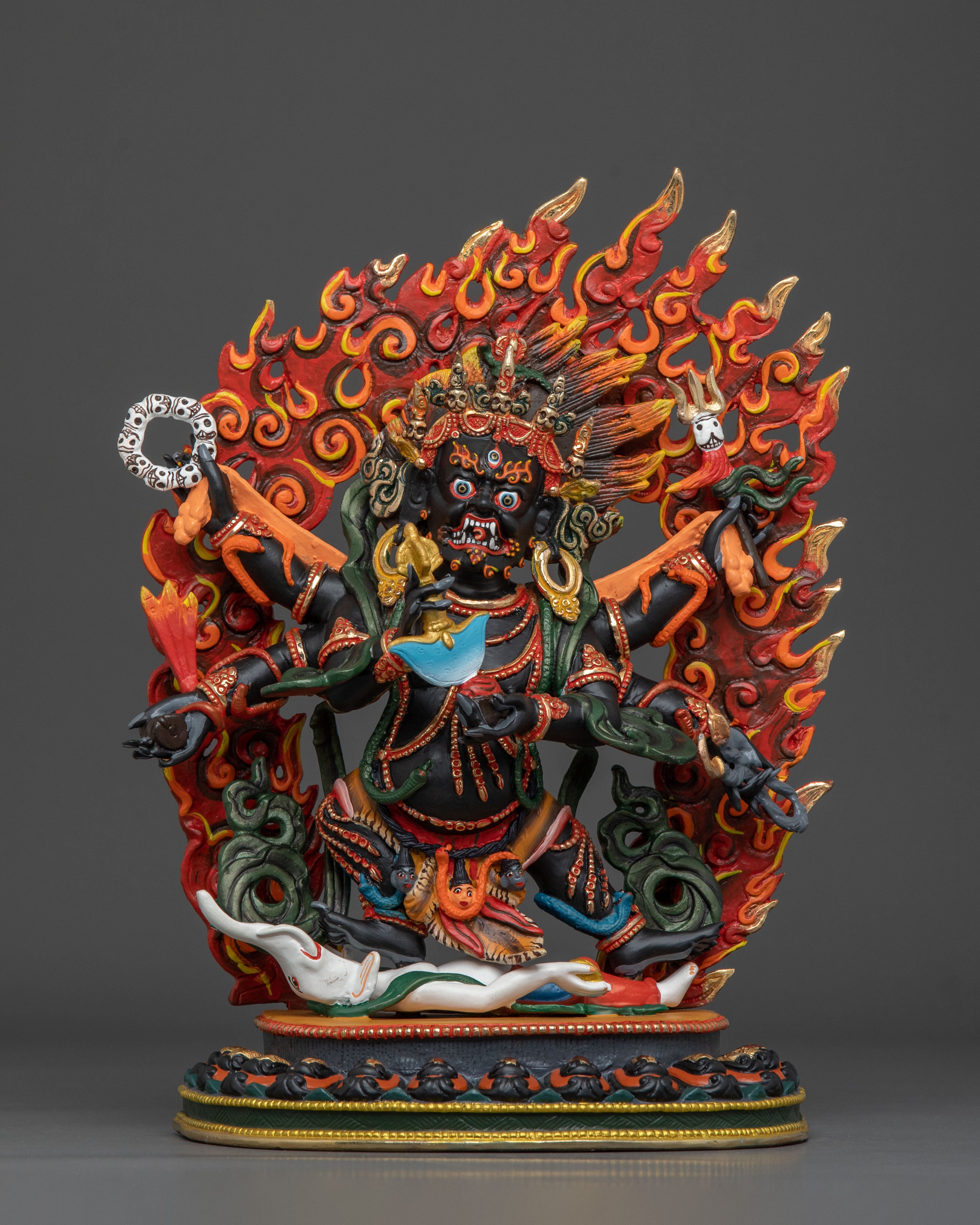 Six-Armed Mahakala Statue