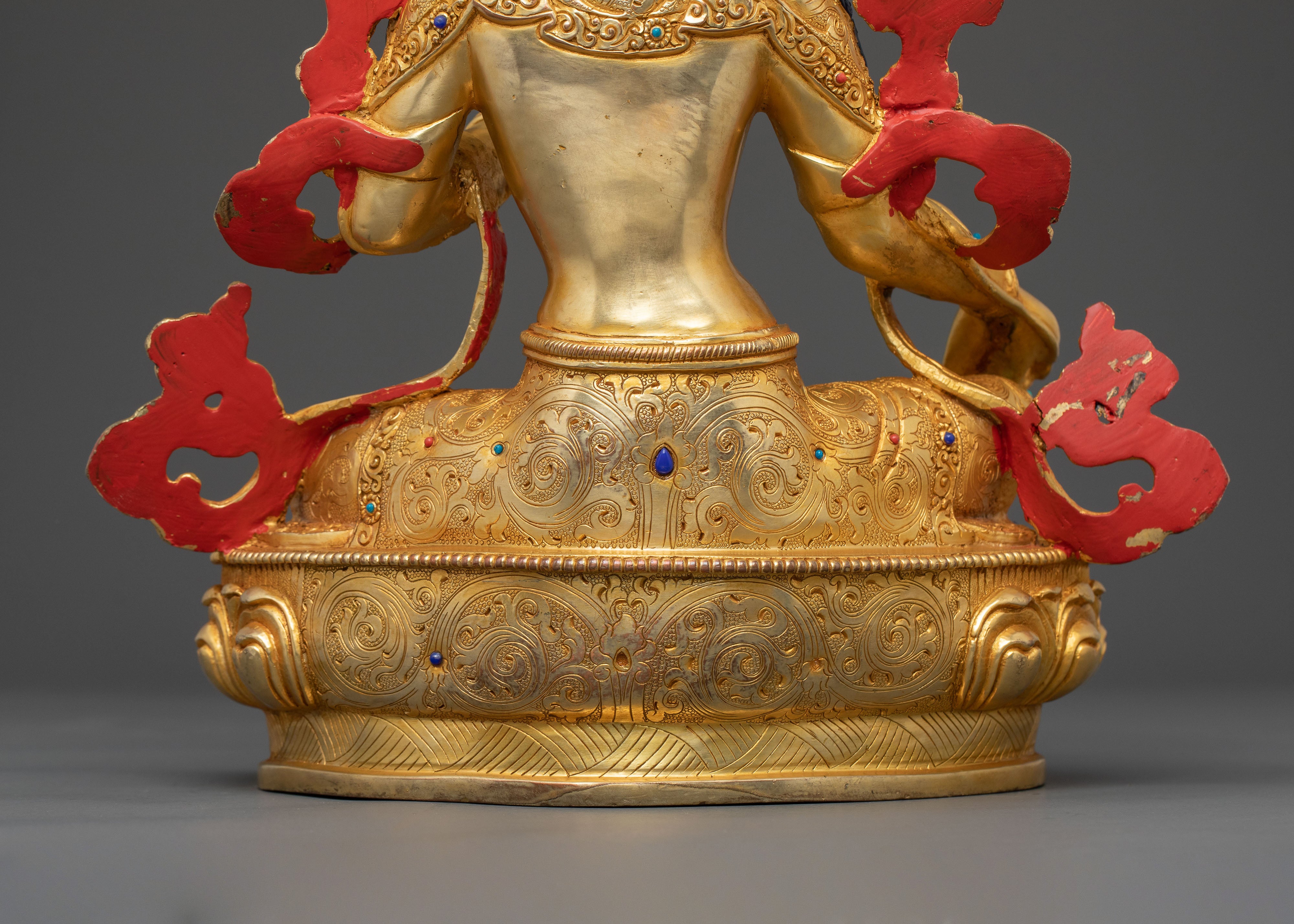 Green Tara Divine Feminine Statue: Goddess of Compassion