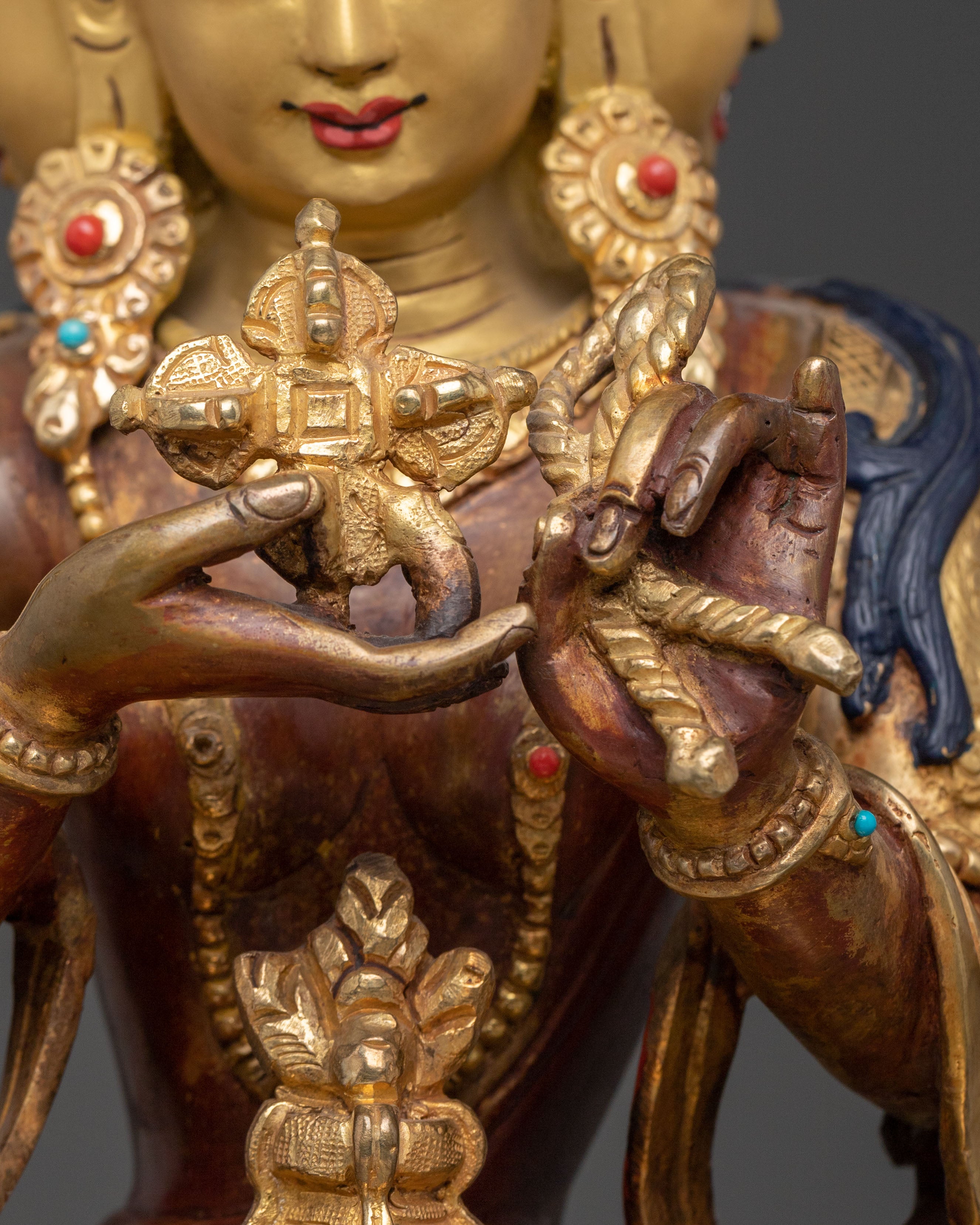 Namgyalma: 24K Gold Gilded Blessing Statue