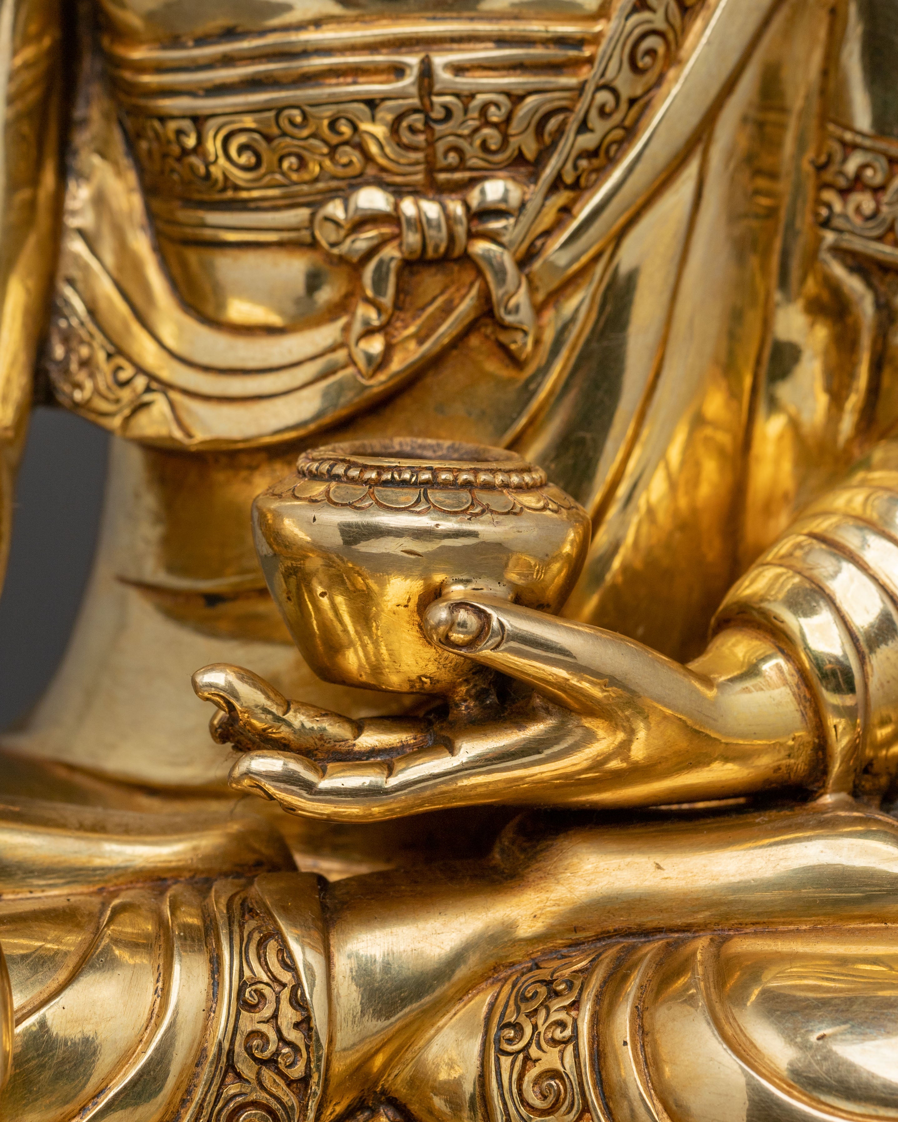 Himalayan Shakyamuni Buddha Buddhist Statue