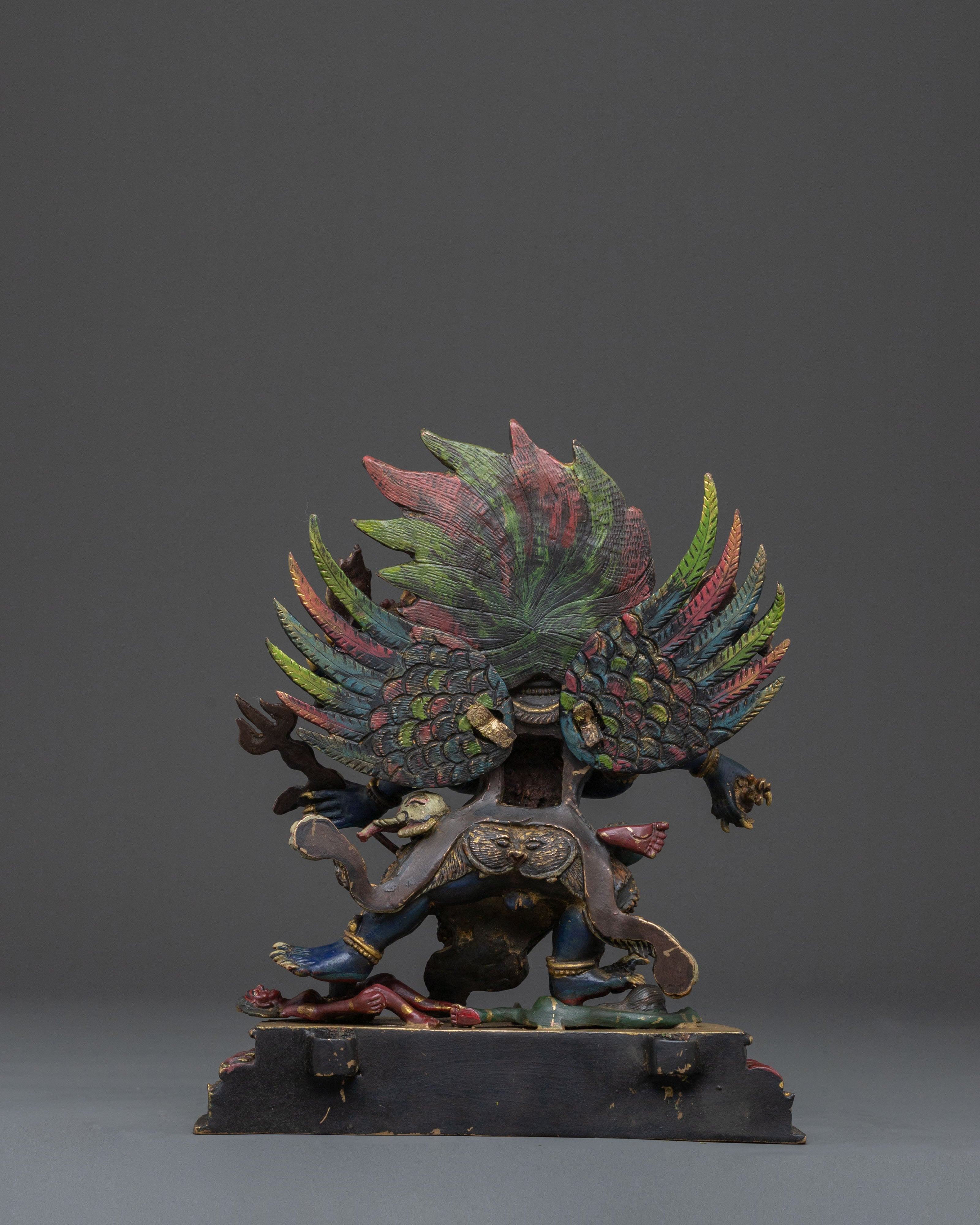 Handmade Vajrakilaya Statue | Buddhist Altar Decor
