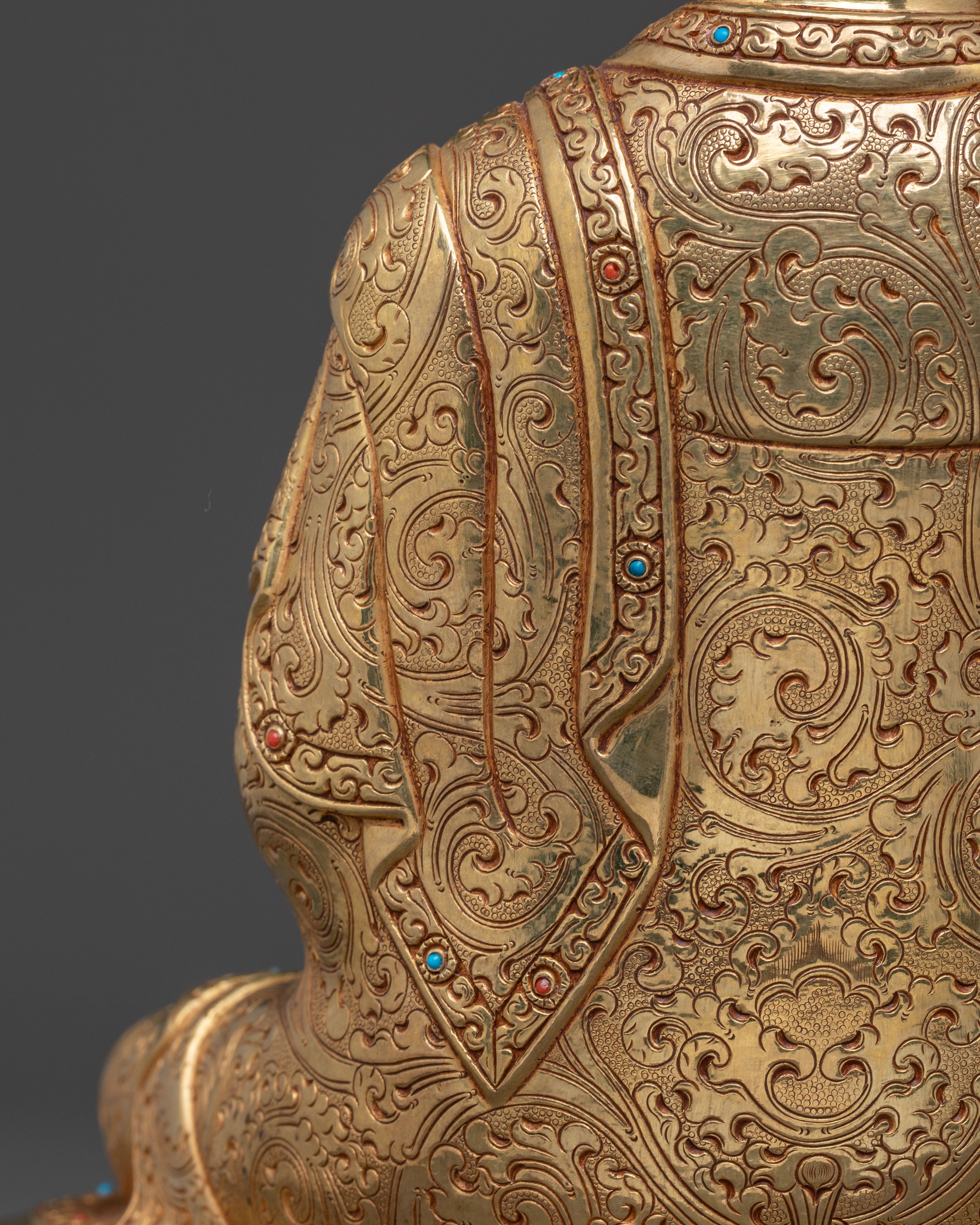 Shakyamuni Buddha Lotus Meditation Statue
