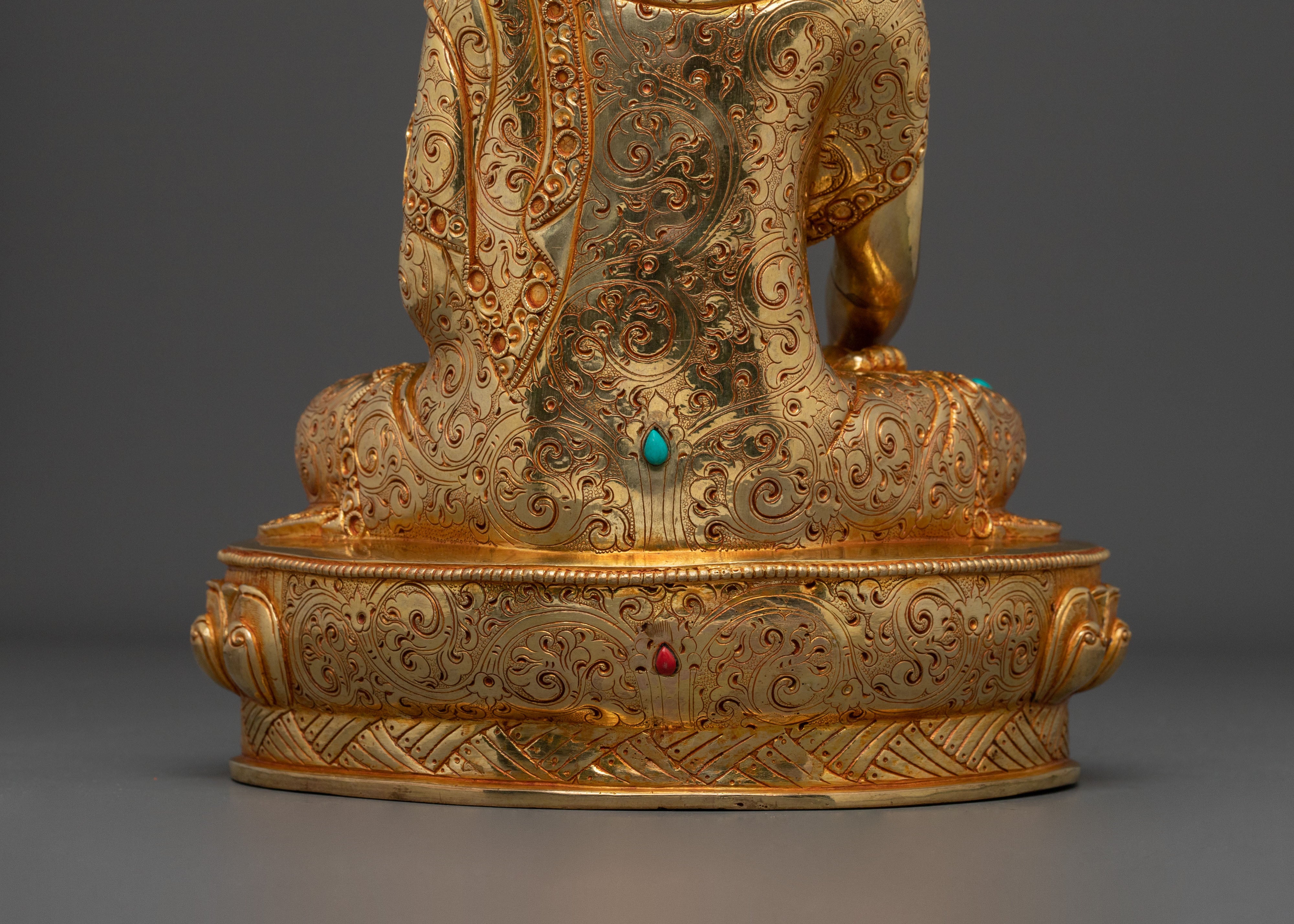 Handmade Shakyamuni Buddha Sculpture | Sacred Figurine