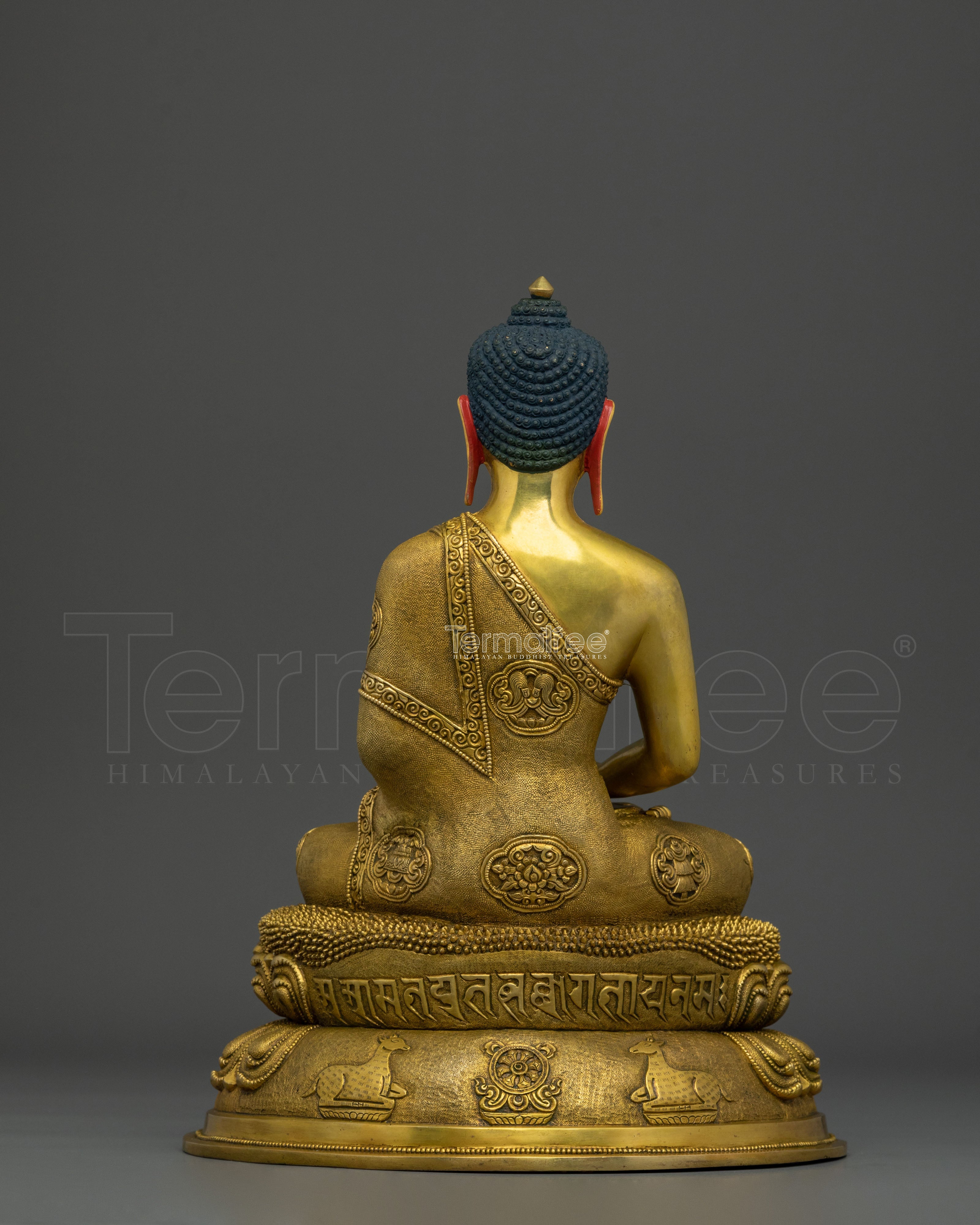 Handmade Amitabha Buddha Pure Land Sculpture