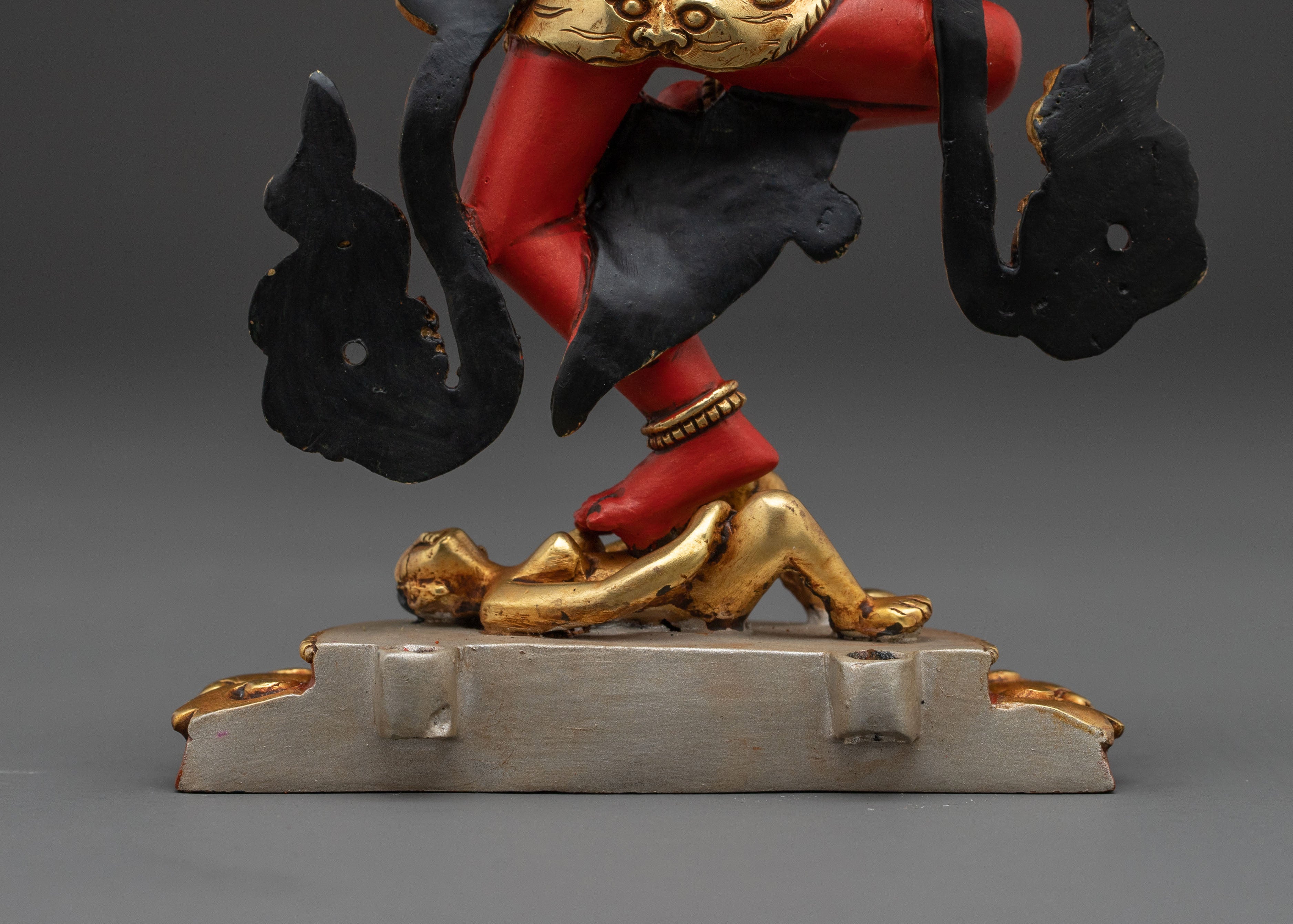 Handcrafted Droje Phagmo Statue – Gilded Copper Statue