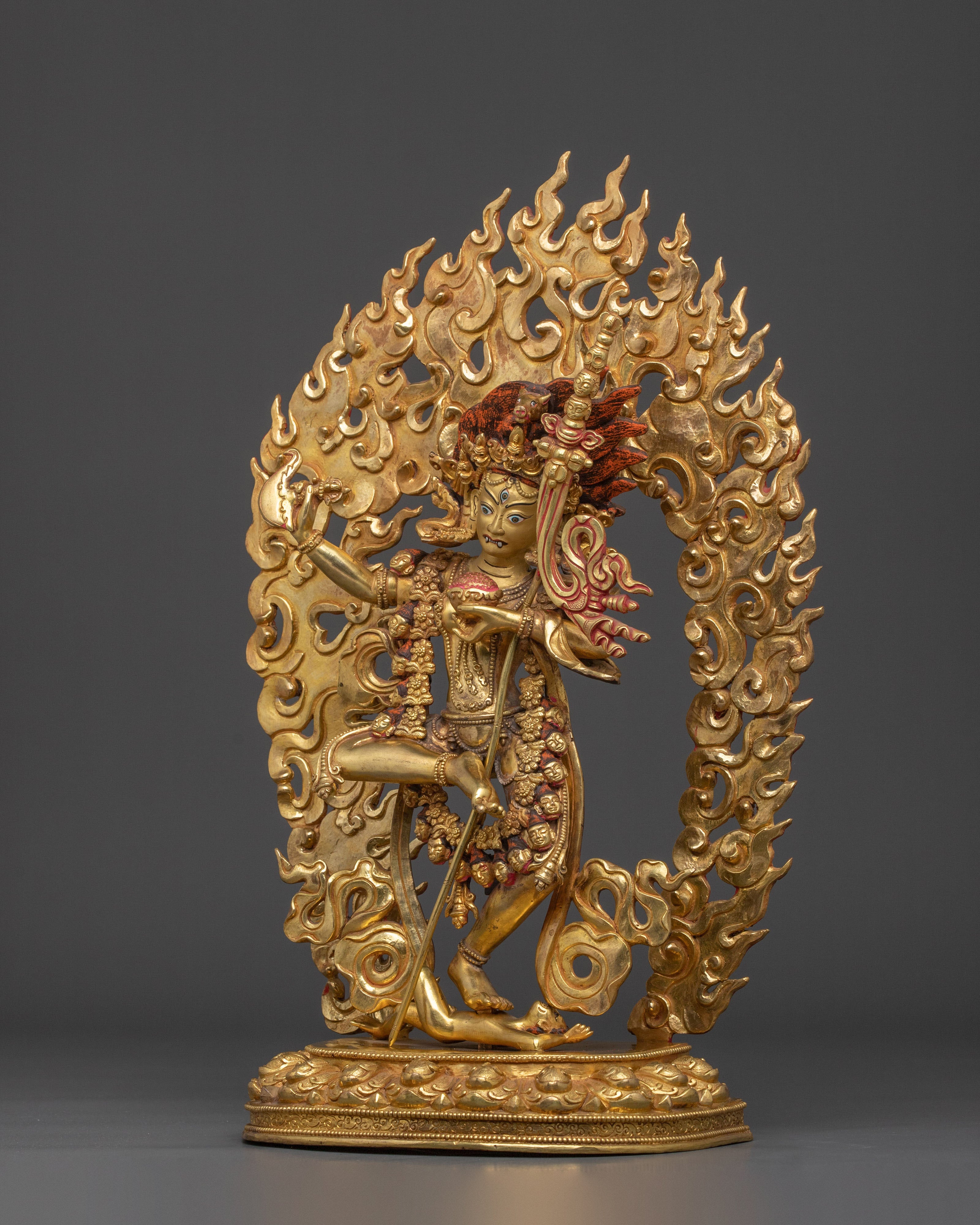 Tibetan Dakini Dorje Phagmo Statue | n Buddhist Fierce Protector Deity