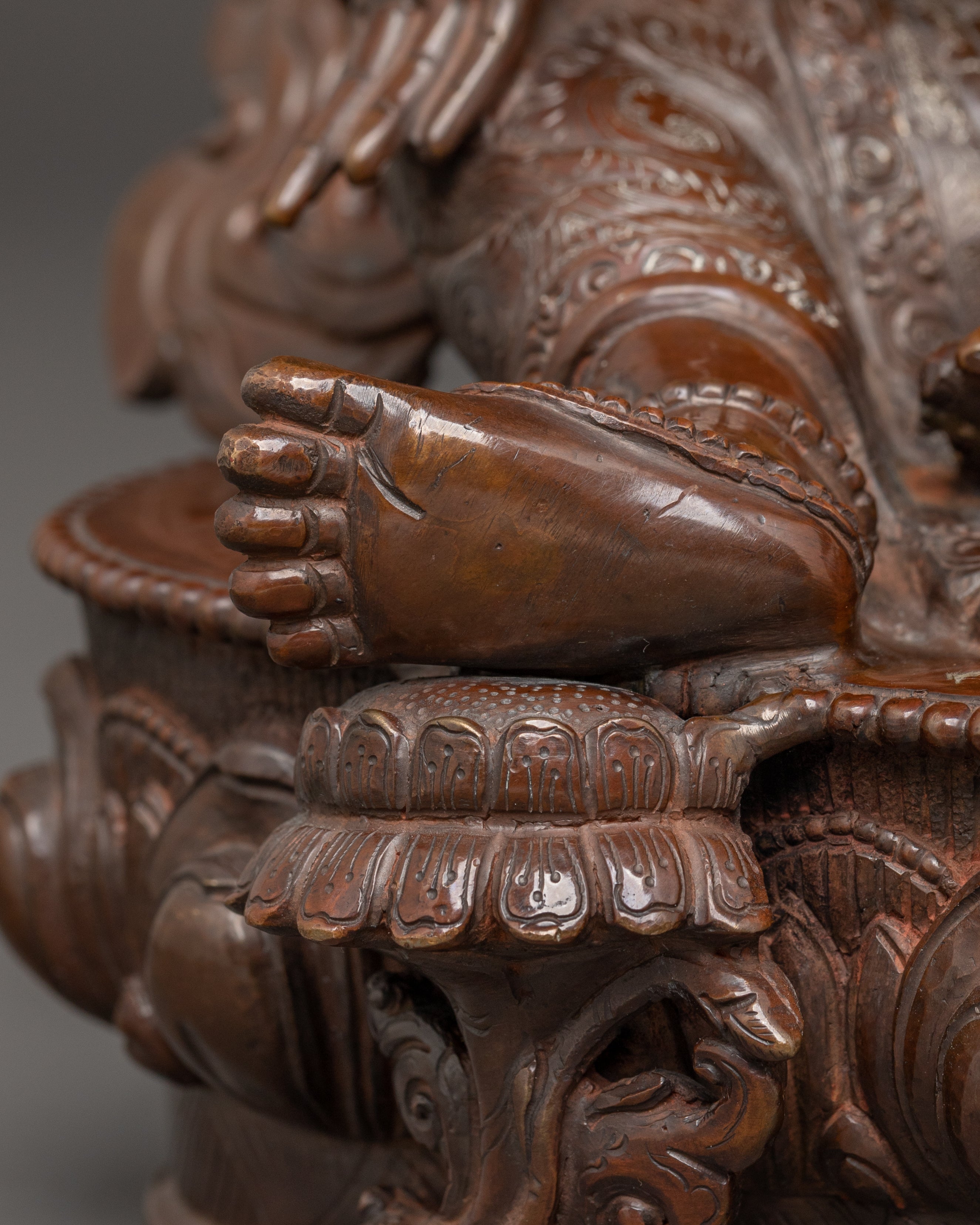 Shyama Tara | Oxidized Copper Sculpture