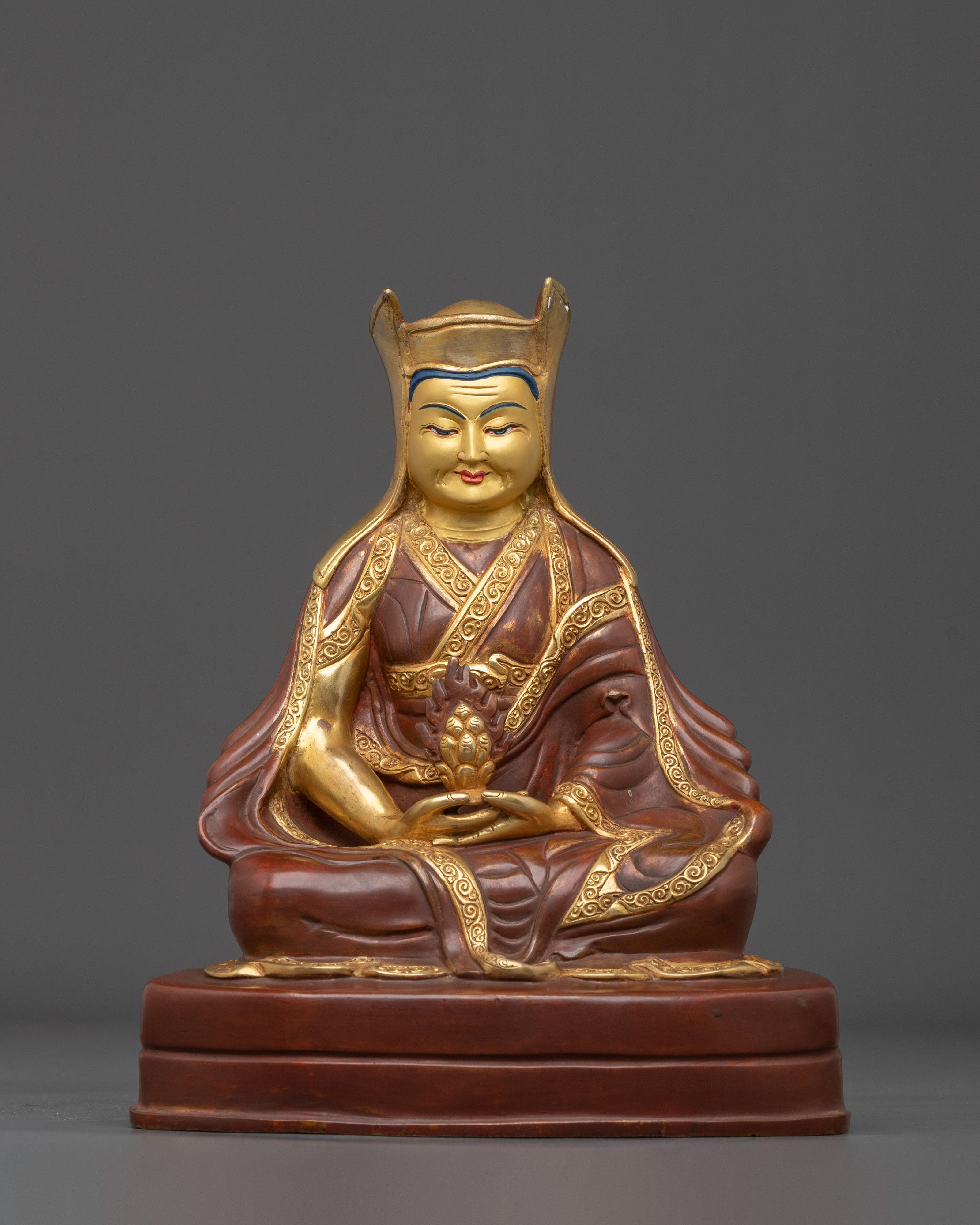 Kagyu Masters Statue Collection | Figurines with Copper Body