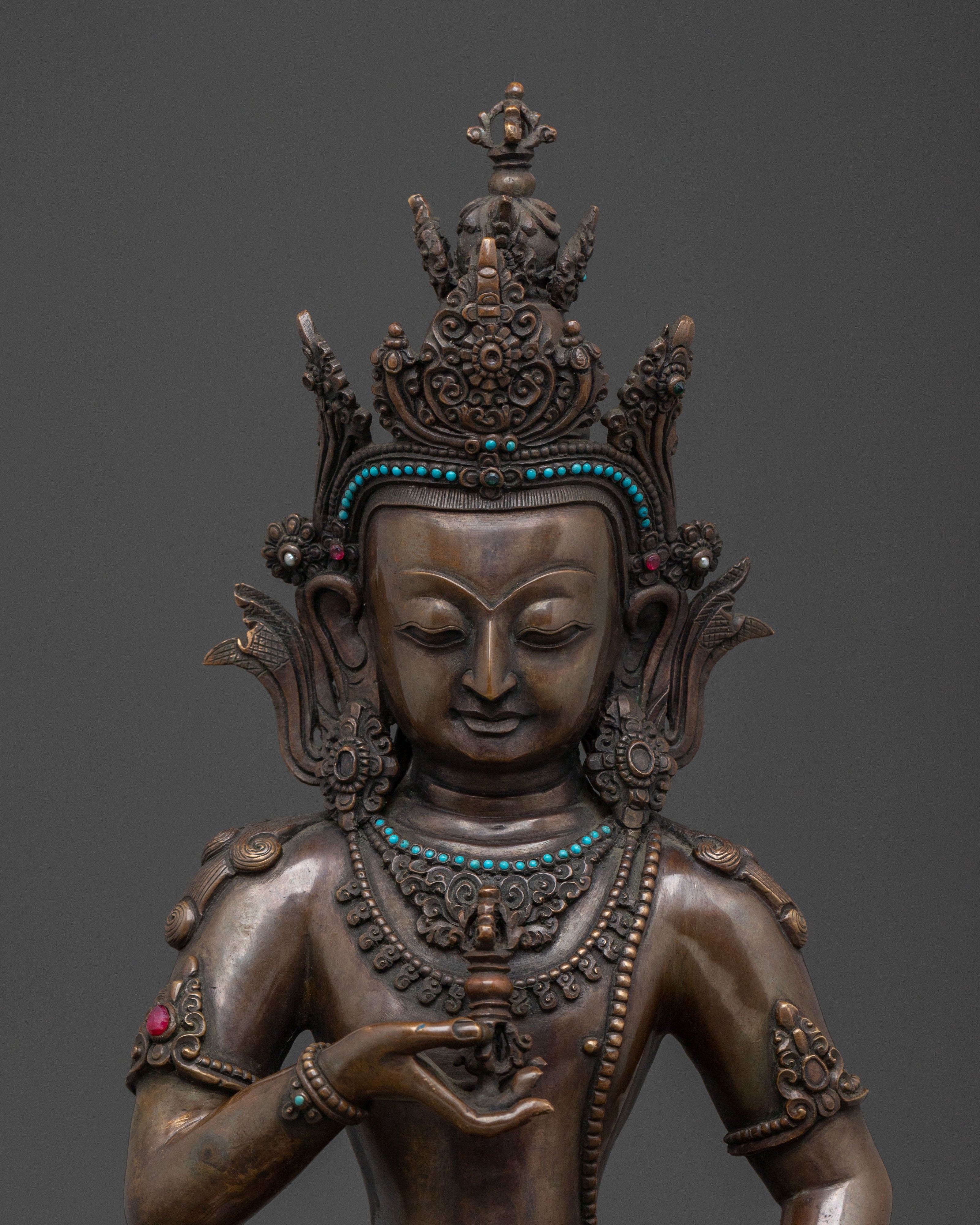 Vajrasattva Altar Decor Statue | Symbol of Purification