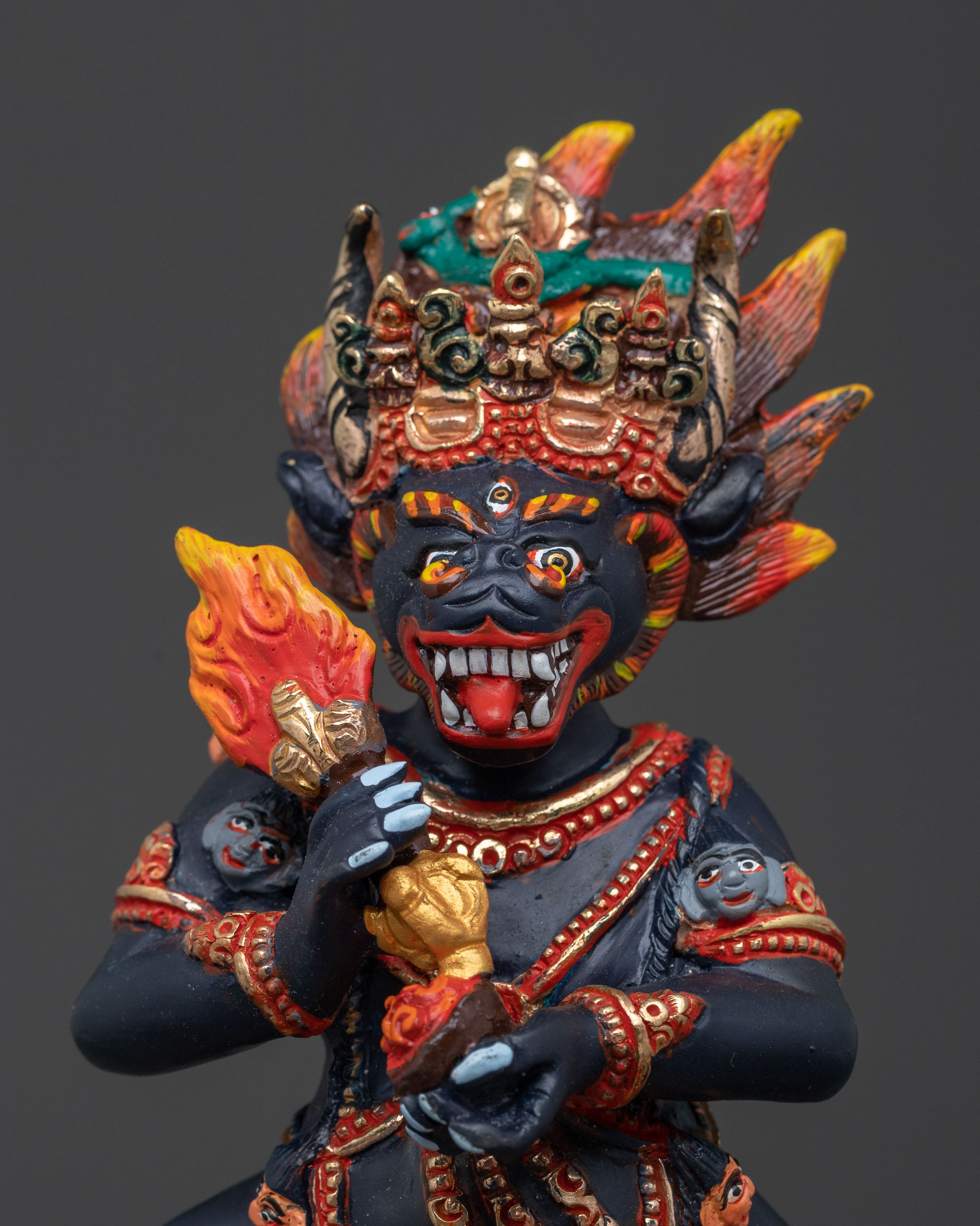 Yama Dharmaraja Statue | Wrathful Guardian Deity