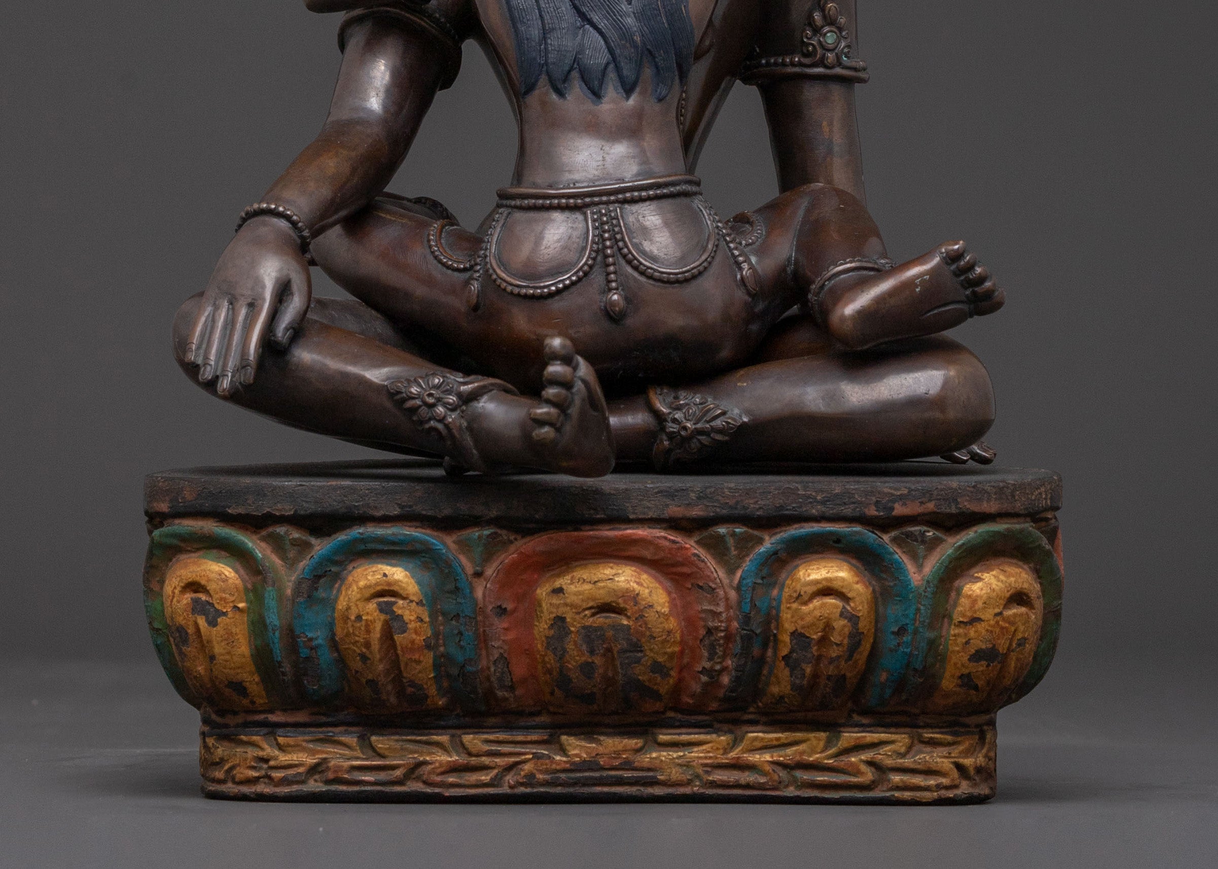 Lokeshwor with Consort Sacred Statue