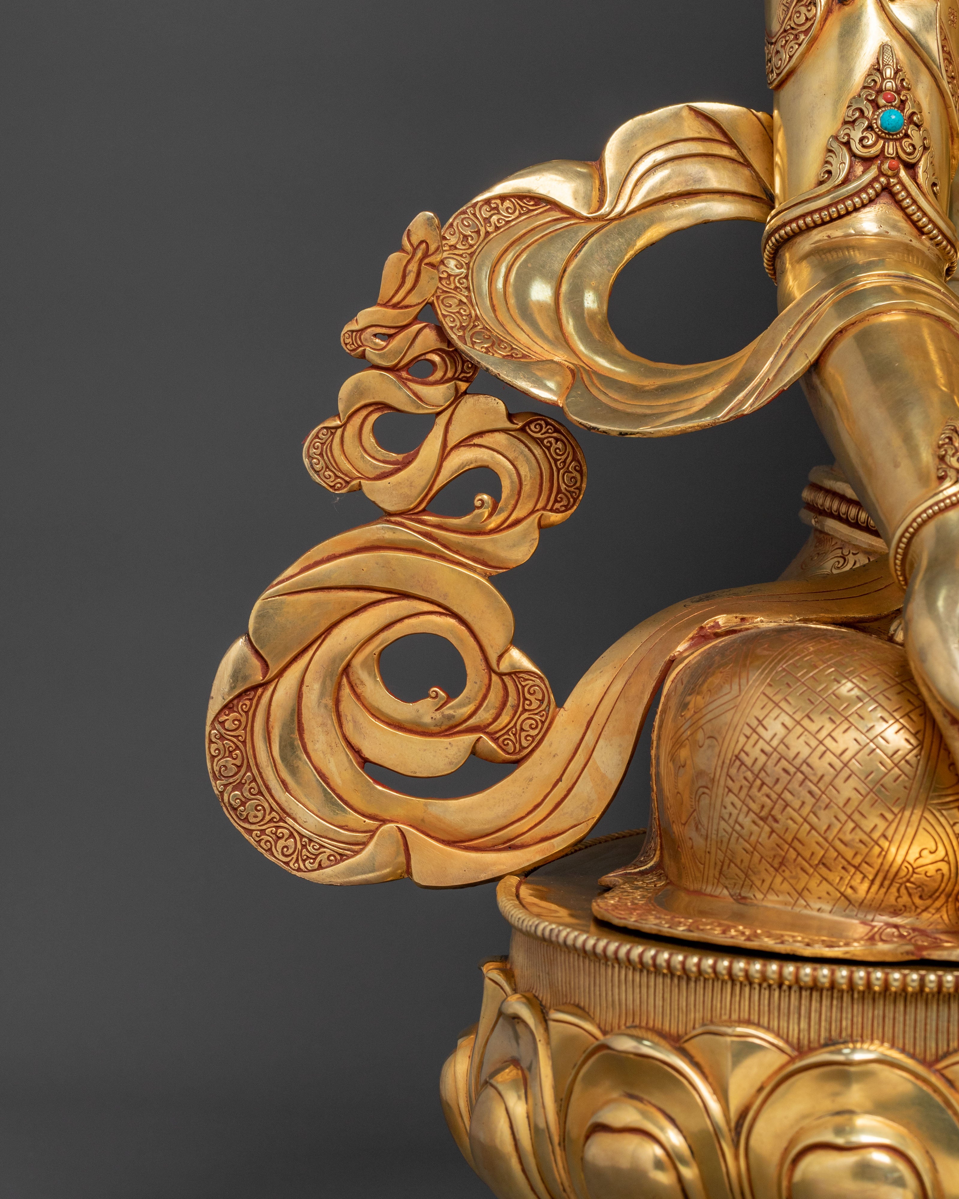 White Tara Figurine: Divine Goddess of Longevity