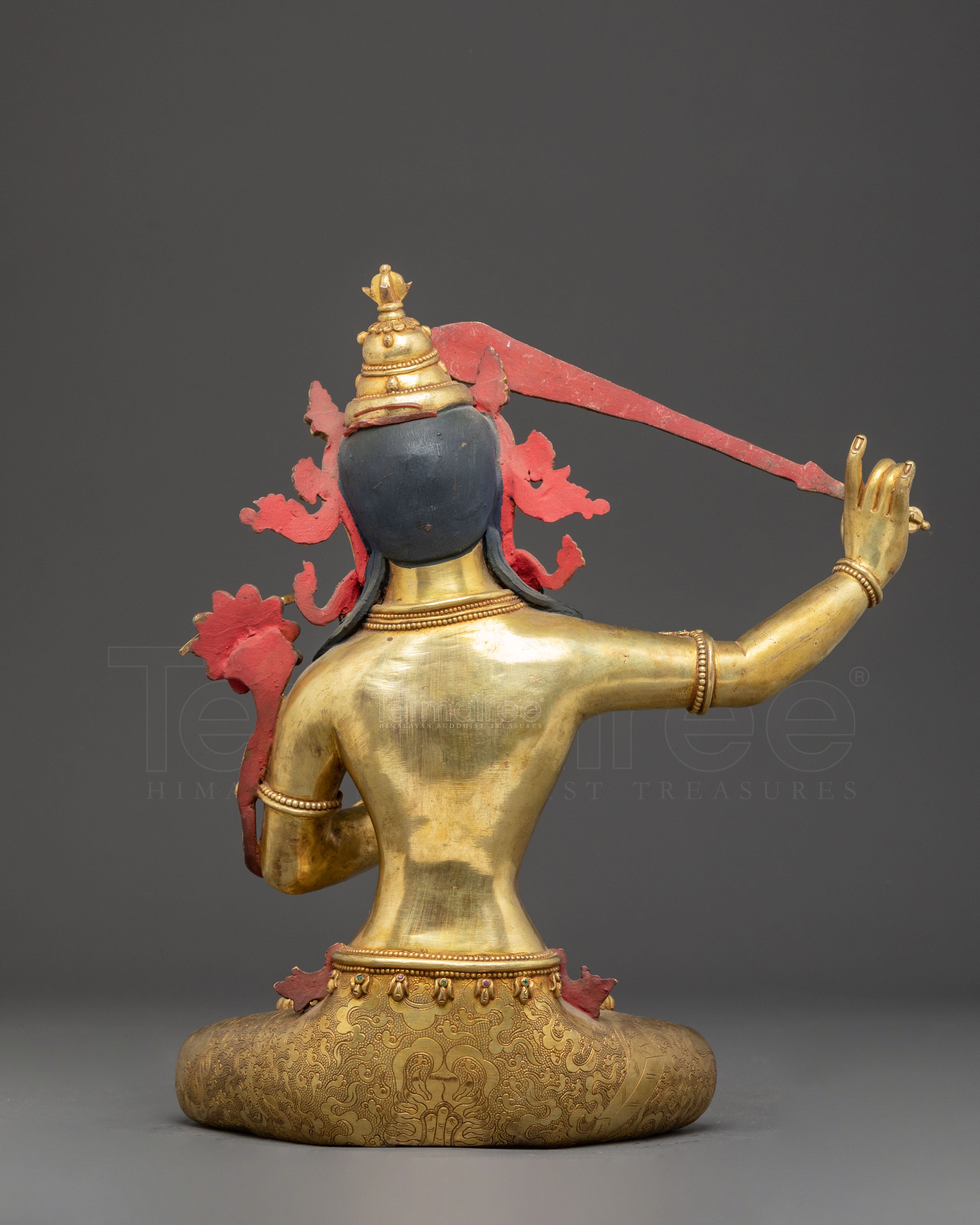 Manjushri Bodhisattva Radiant Statue | Spiritual Decor Icon