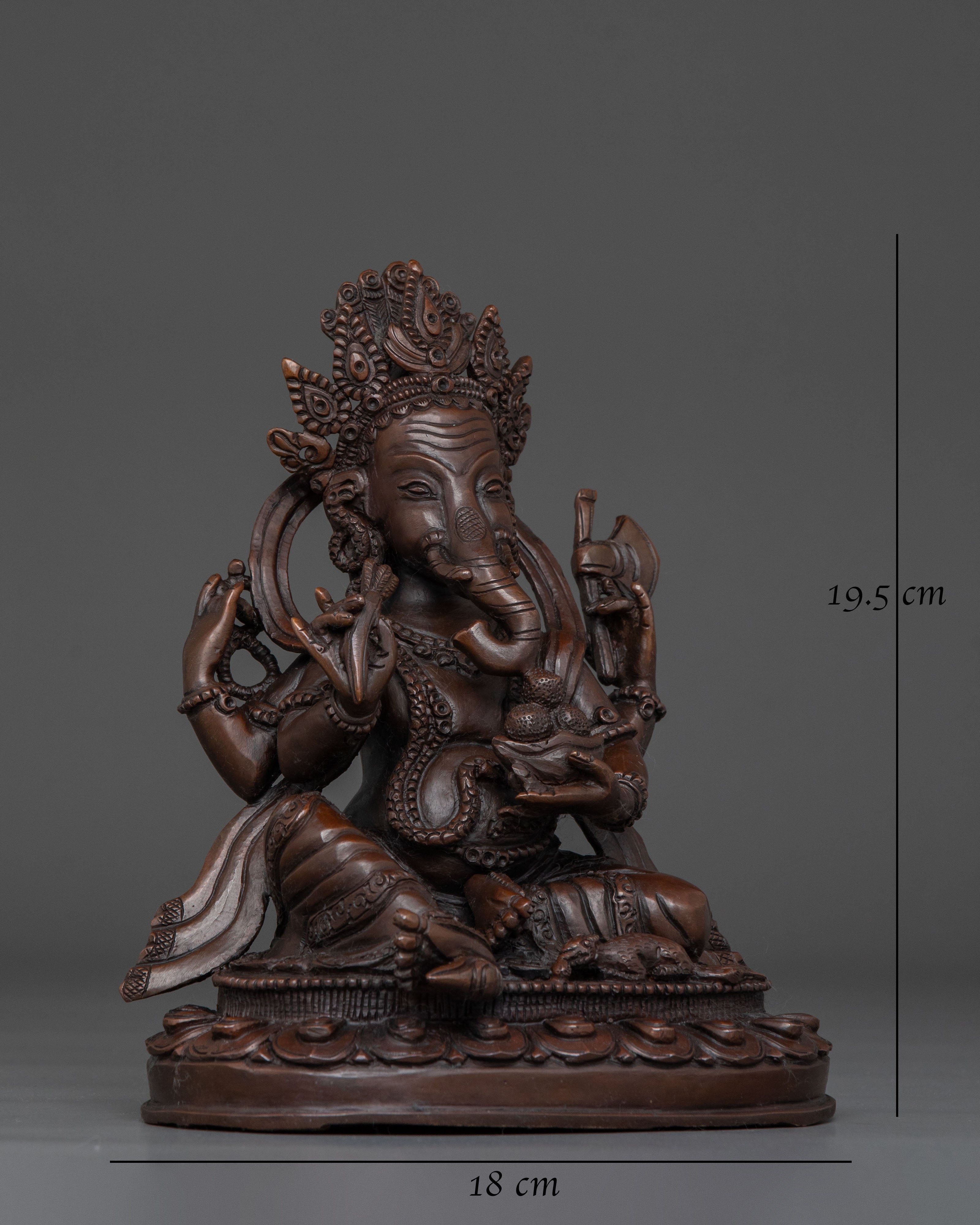 Ganesh Spiritual Sculpture | Home and Altar Decor