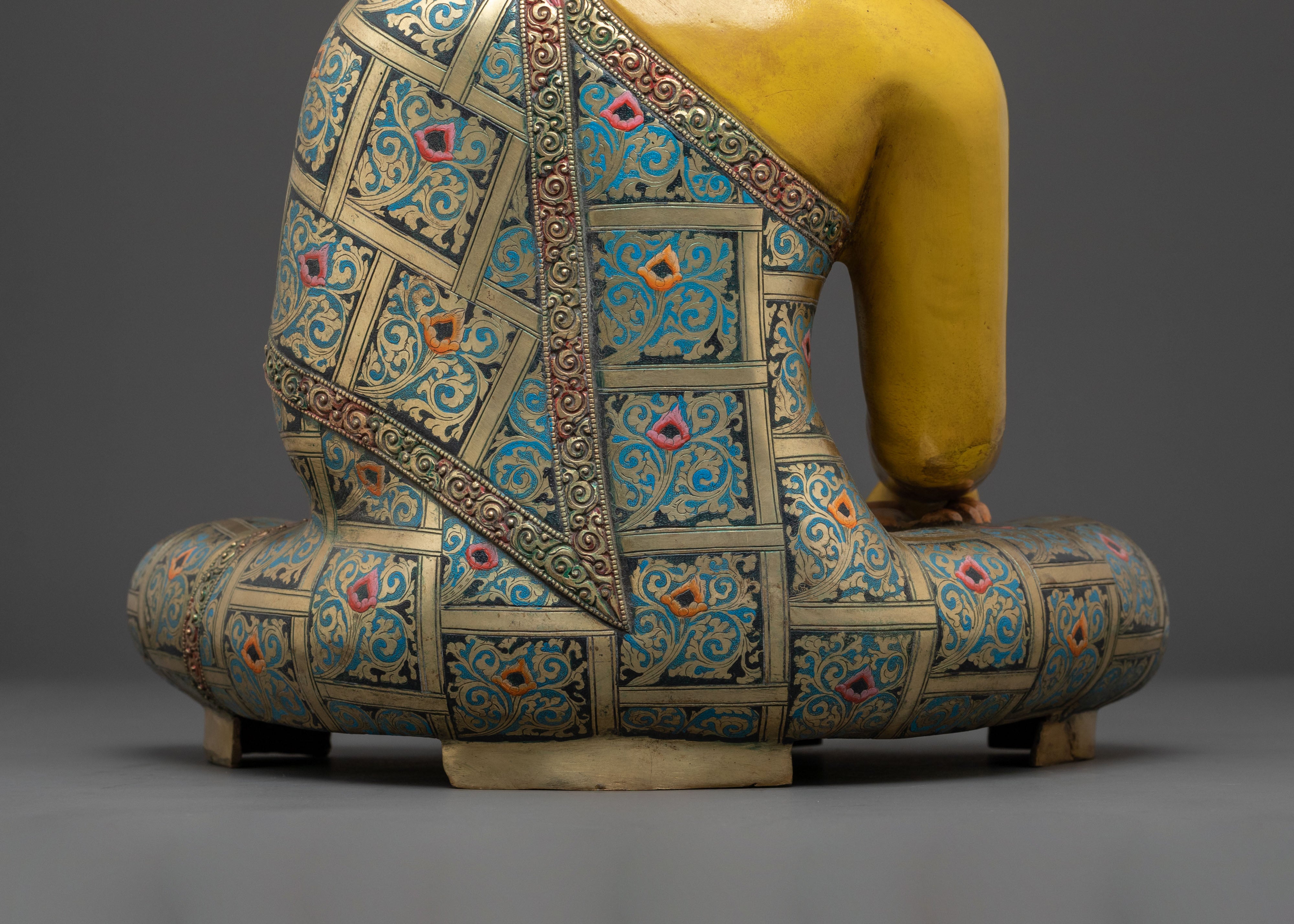 Shakyamuni Buddha Spiritual Guide Statue | Symbol of Enlightenment & Inner Peace