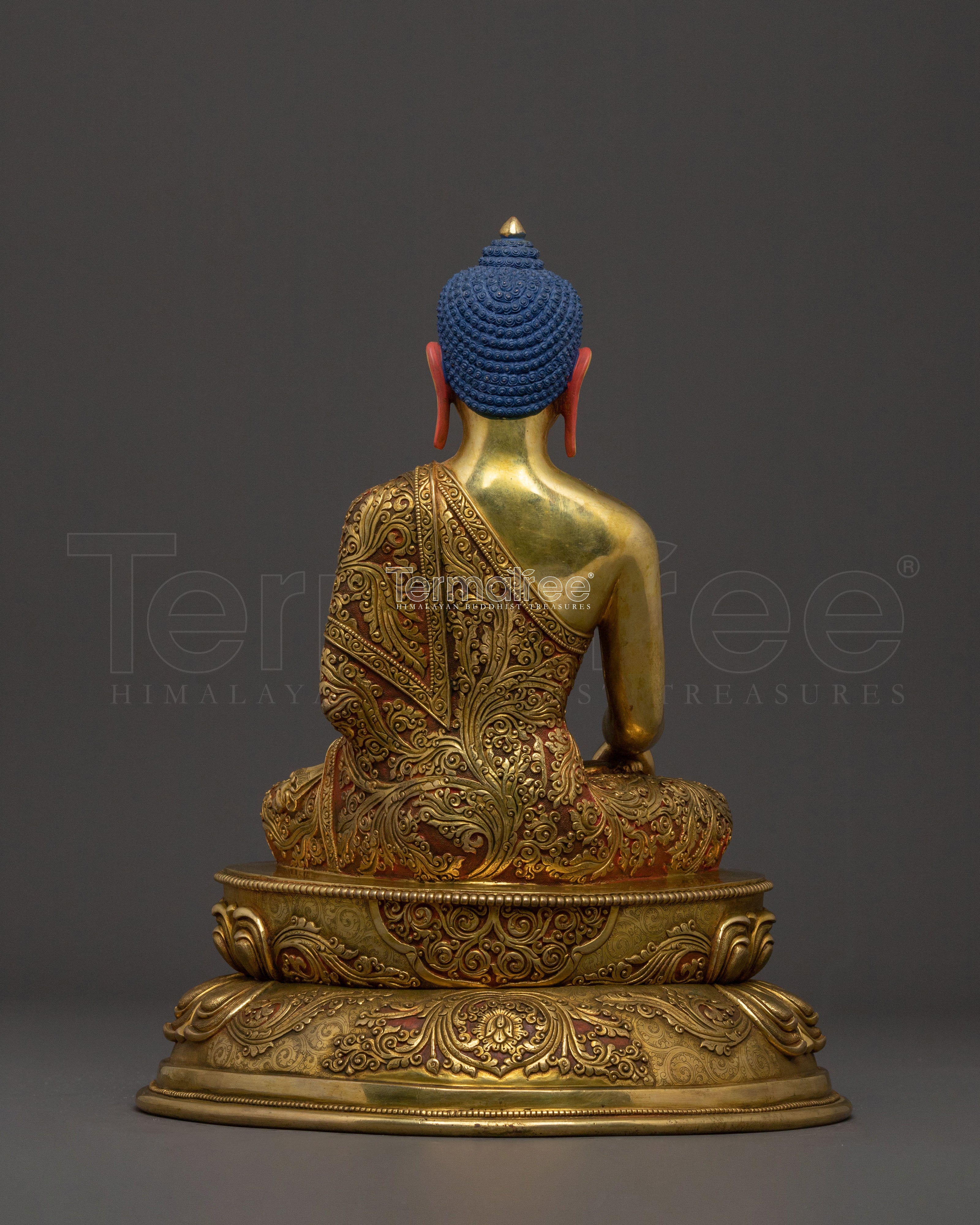 Handmade Shakyamuni Buddha Dharma Statue for Altars