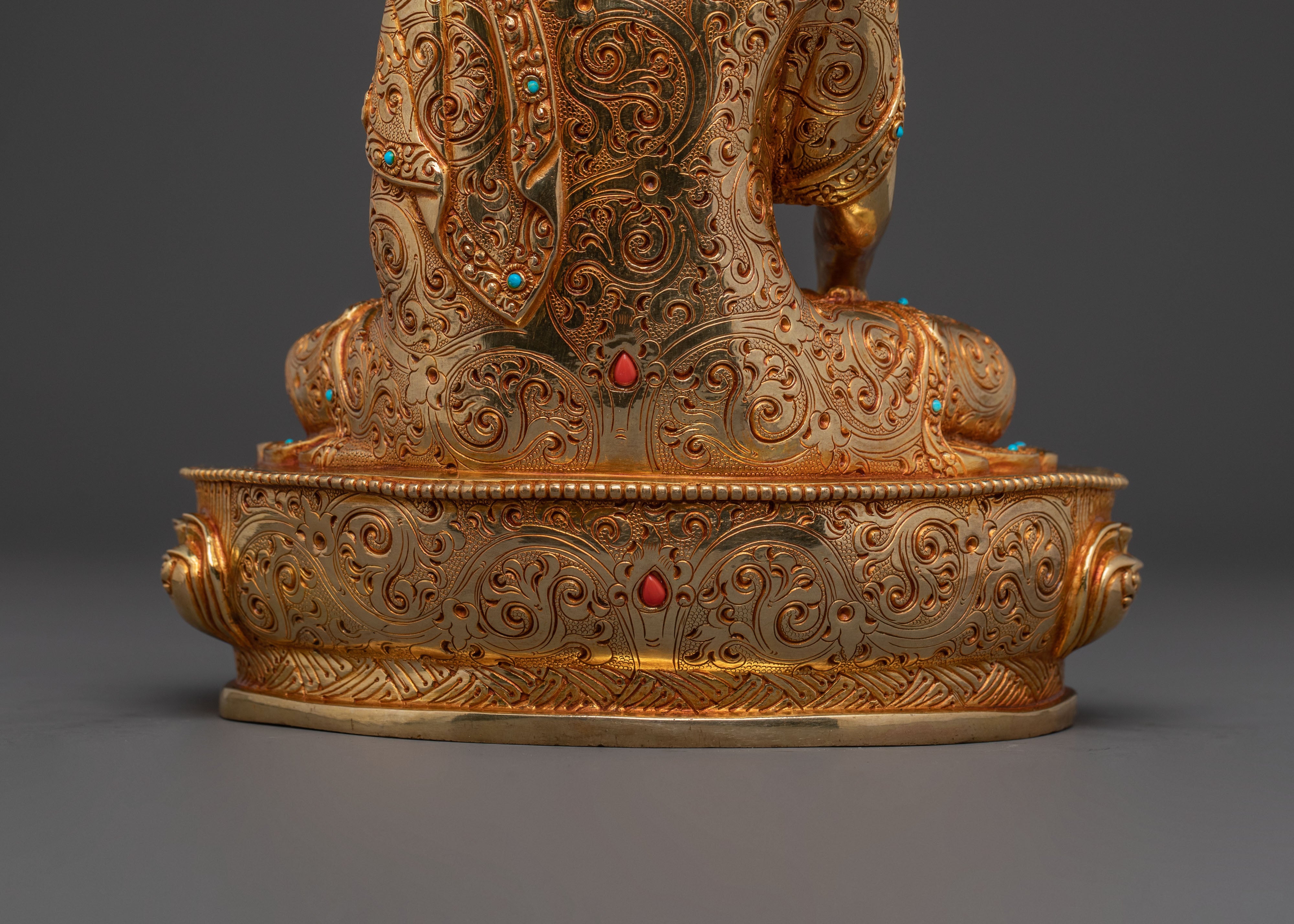 Shakyamuni Buddha Handcrafted Copper Statue