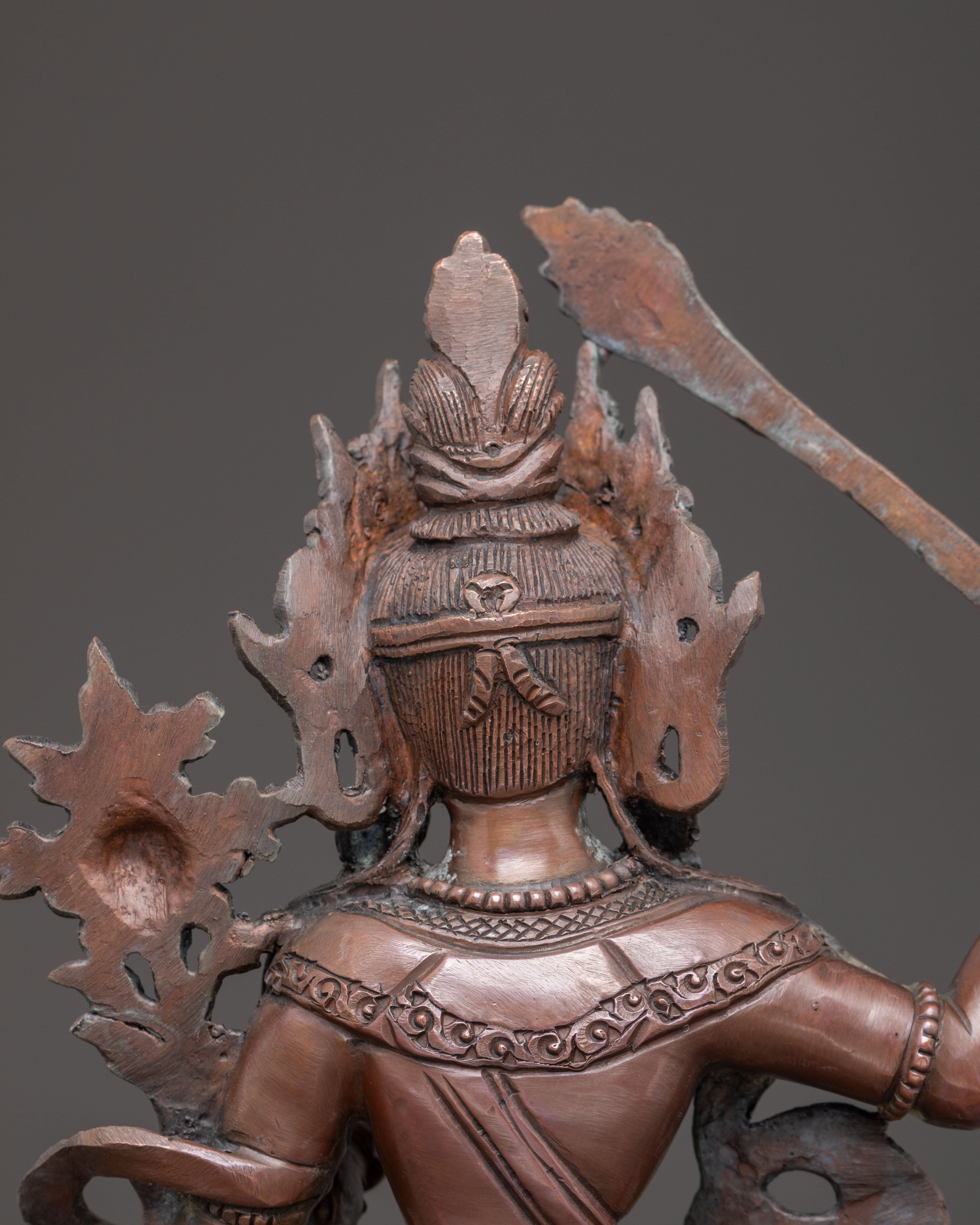 Manjushri Statue of Power and Wisdom | Traditional Buddhist Art