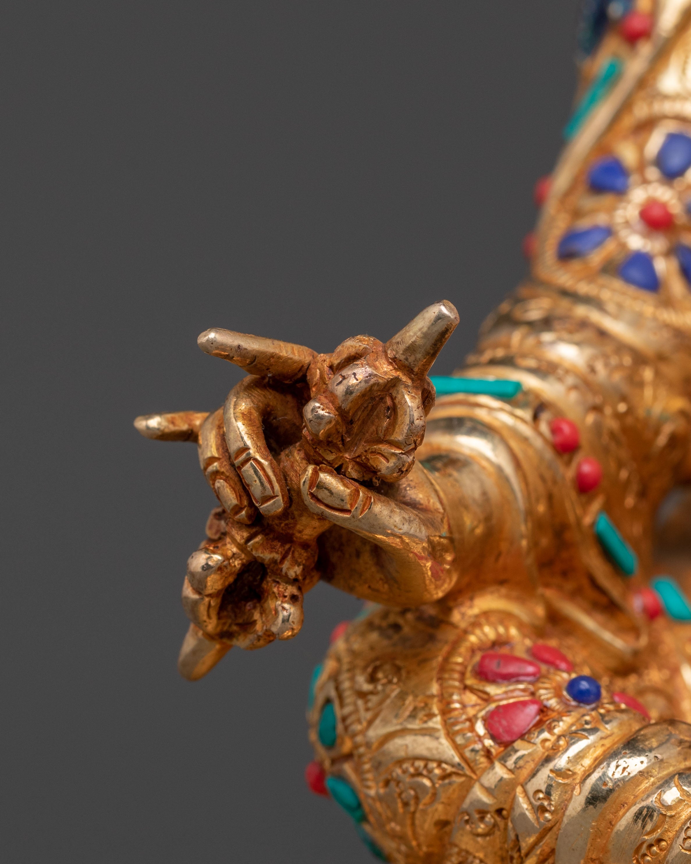 Guru Rinpoche Golden Statue | Spiritual Guidance